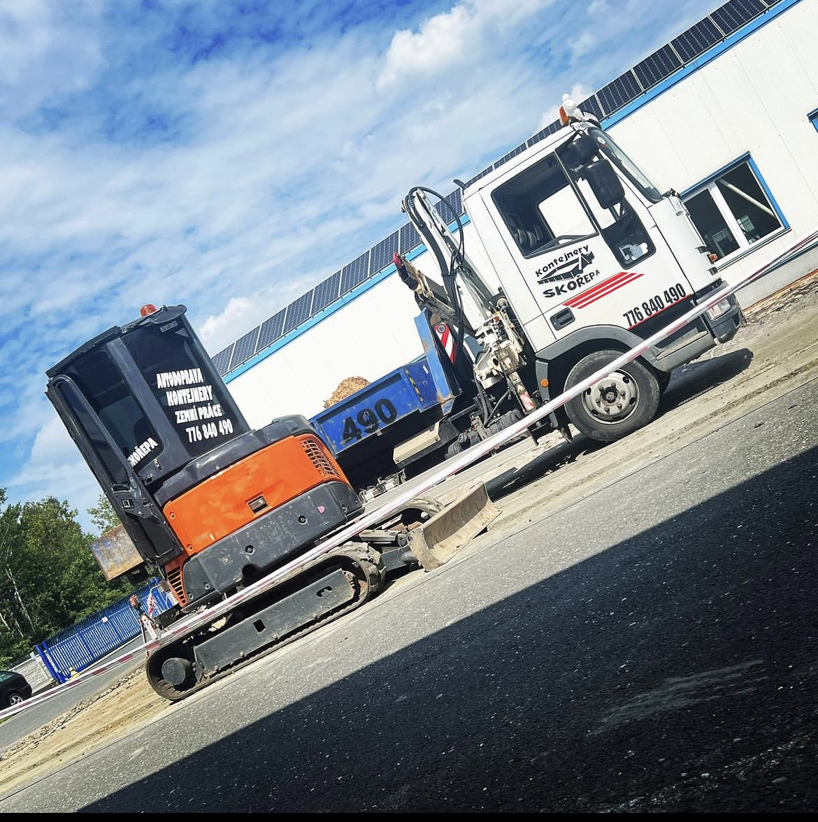 Kontejnery a zemní práce Petr Skořepa foto 2