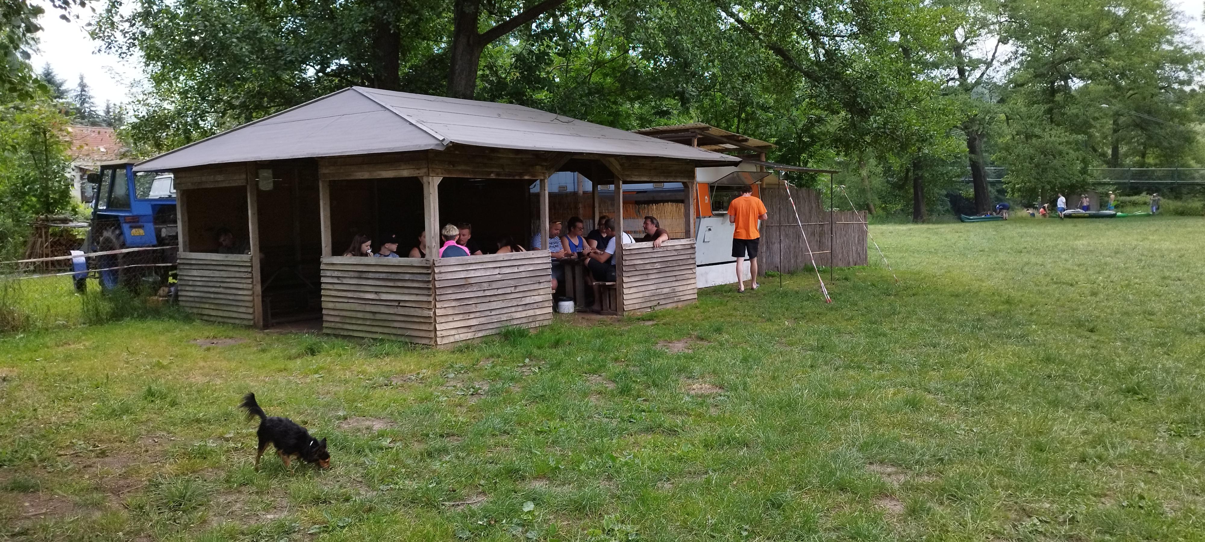 Kiosek tábořiště Hogan