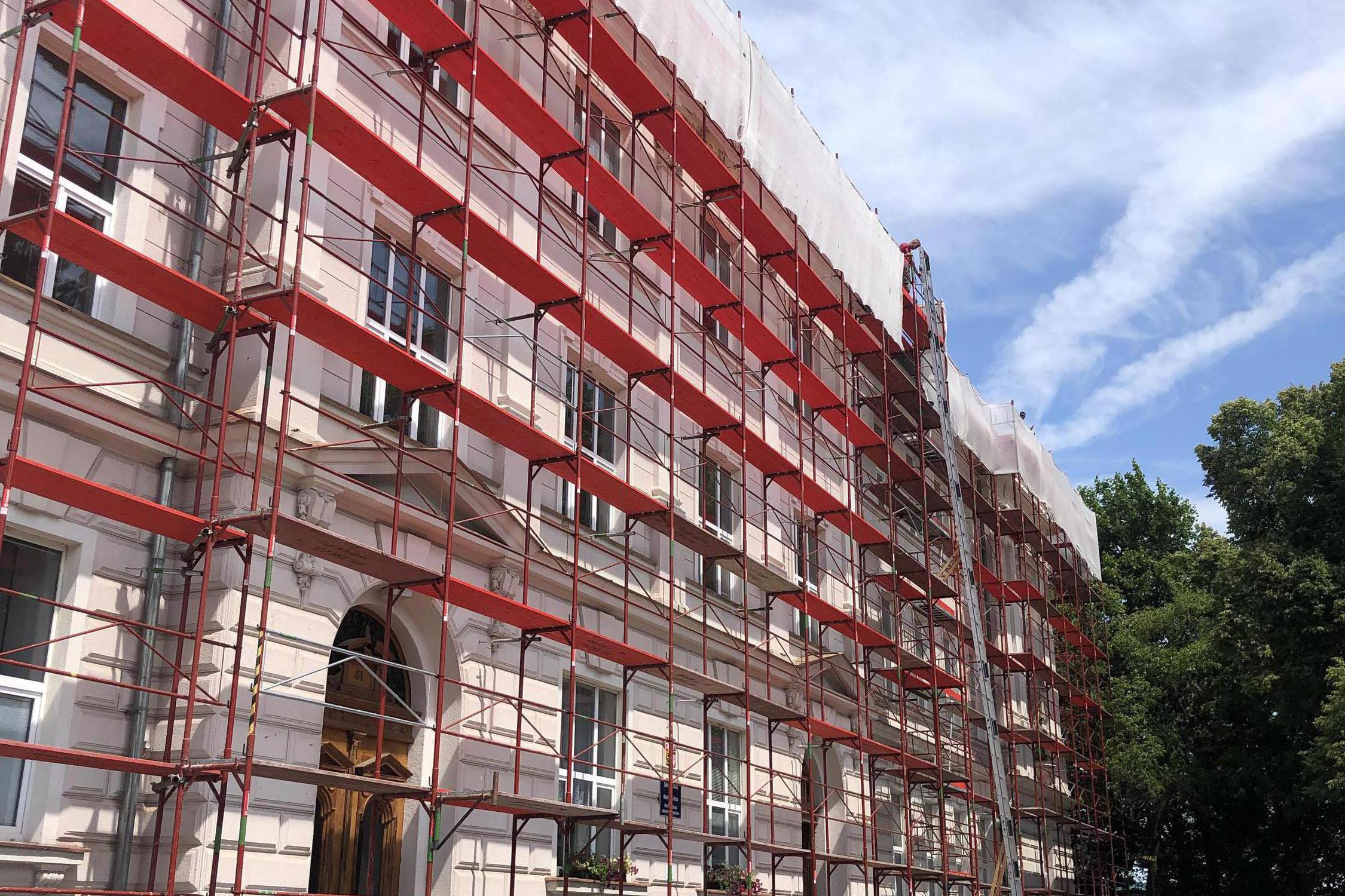 Pronájem fasádního lešení Jan Kasinec