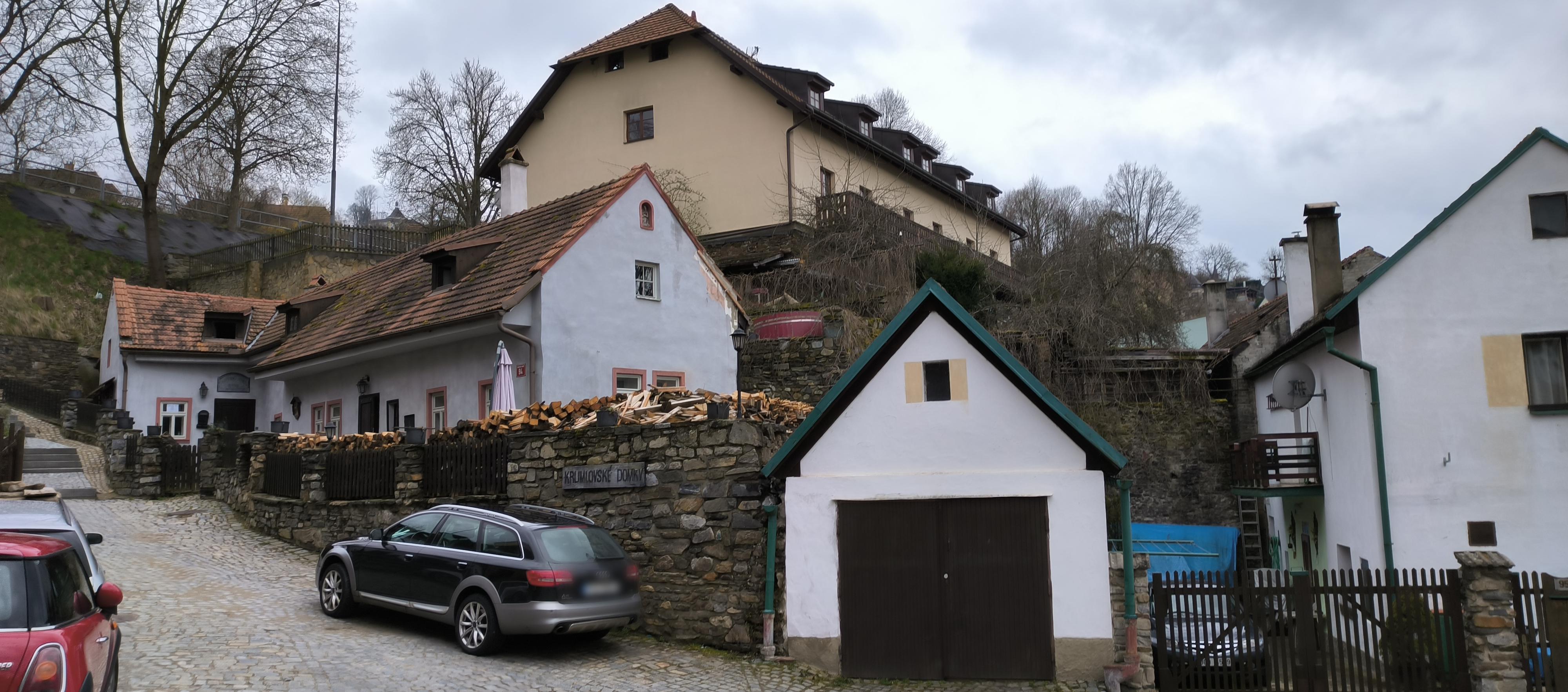Krumlovské domky foto 2