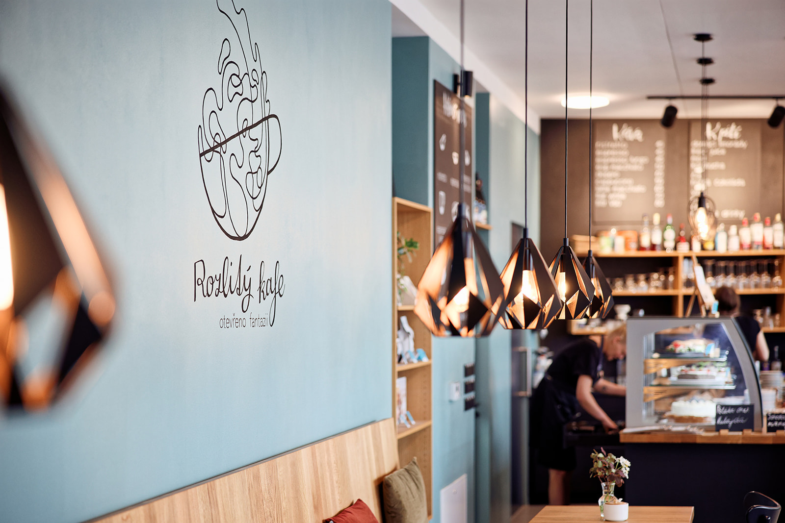 Rozlitý kafe foto 2