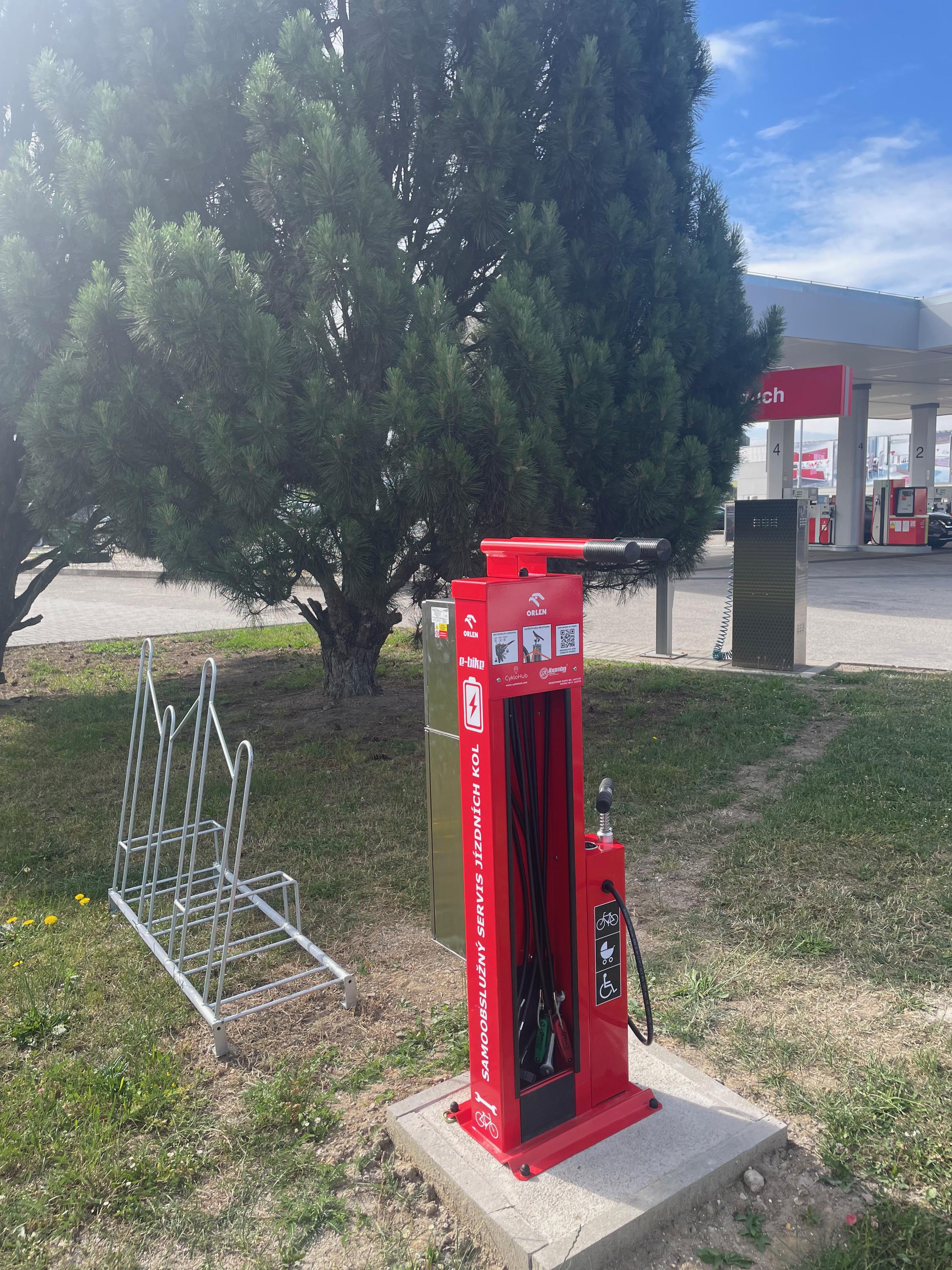 Nabíjecí stanice ČS ORLEN České Budějovice foto 4