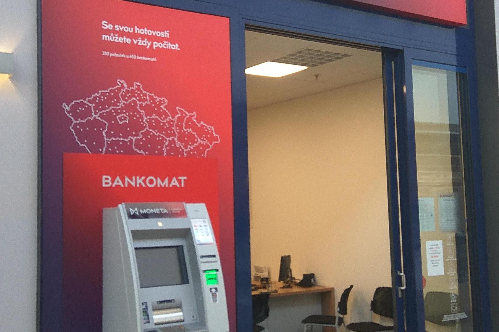 Bankomat MONETA Money Bank