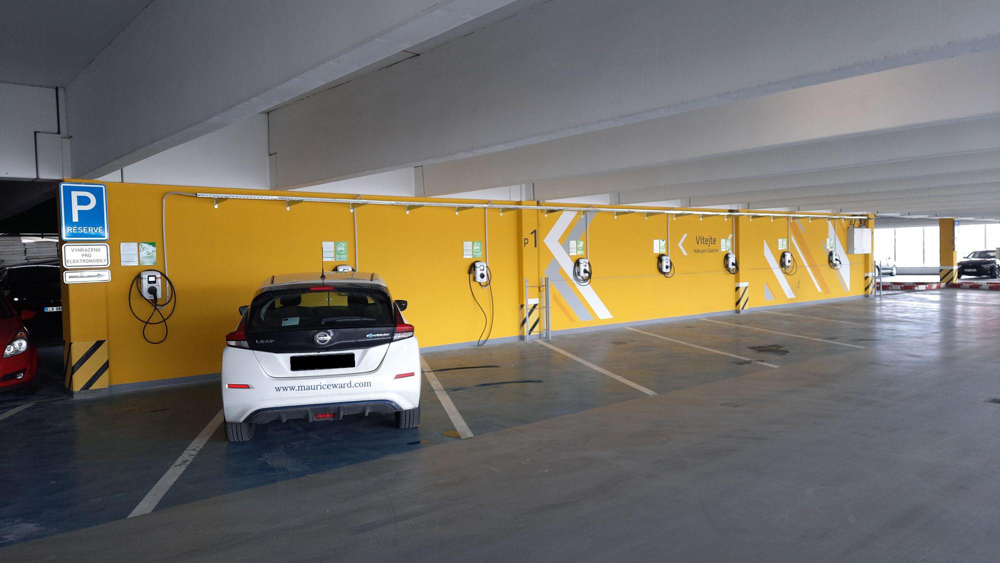 Dobíjecí stanice E.ON