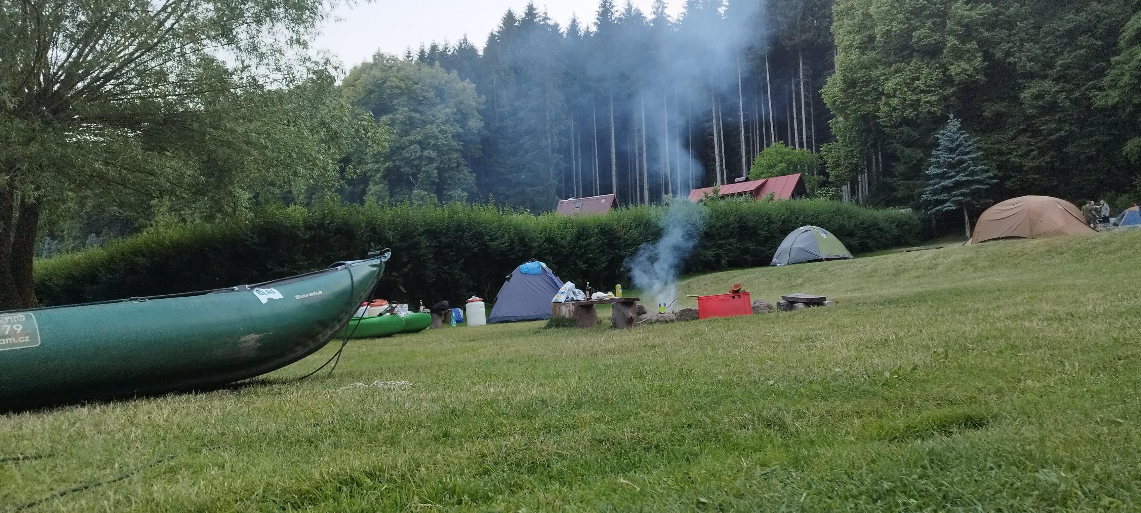Vodácké tábořiště Loket foto 2