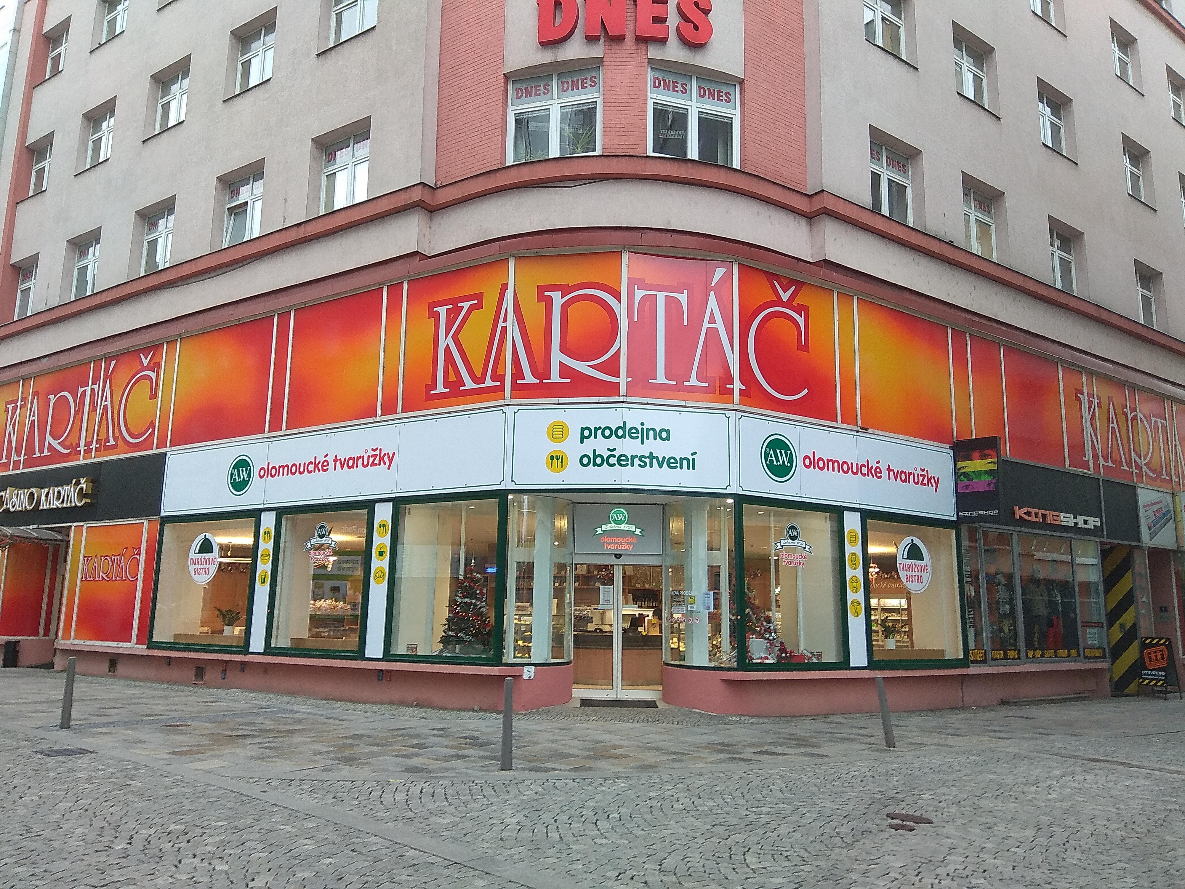 Prodejna olomouckých tvarůžků A.W. spol. s r.o.