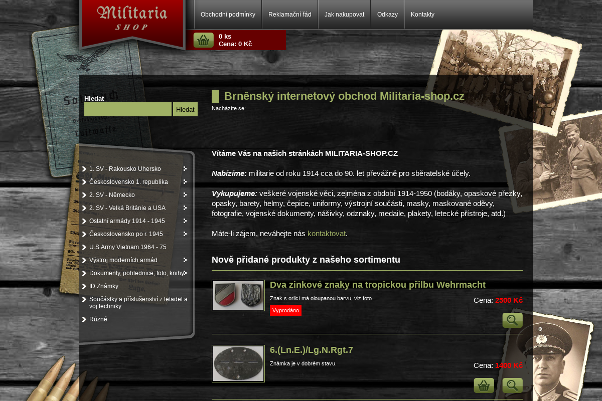 Militaria-shop.cz