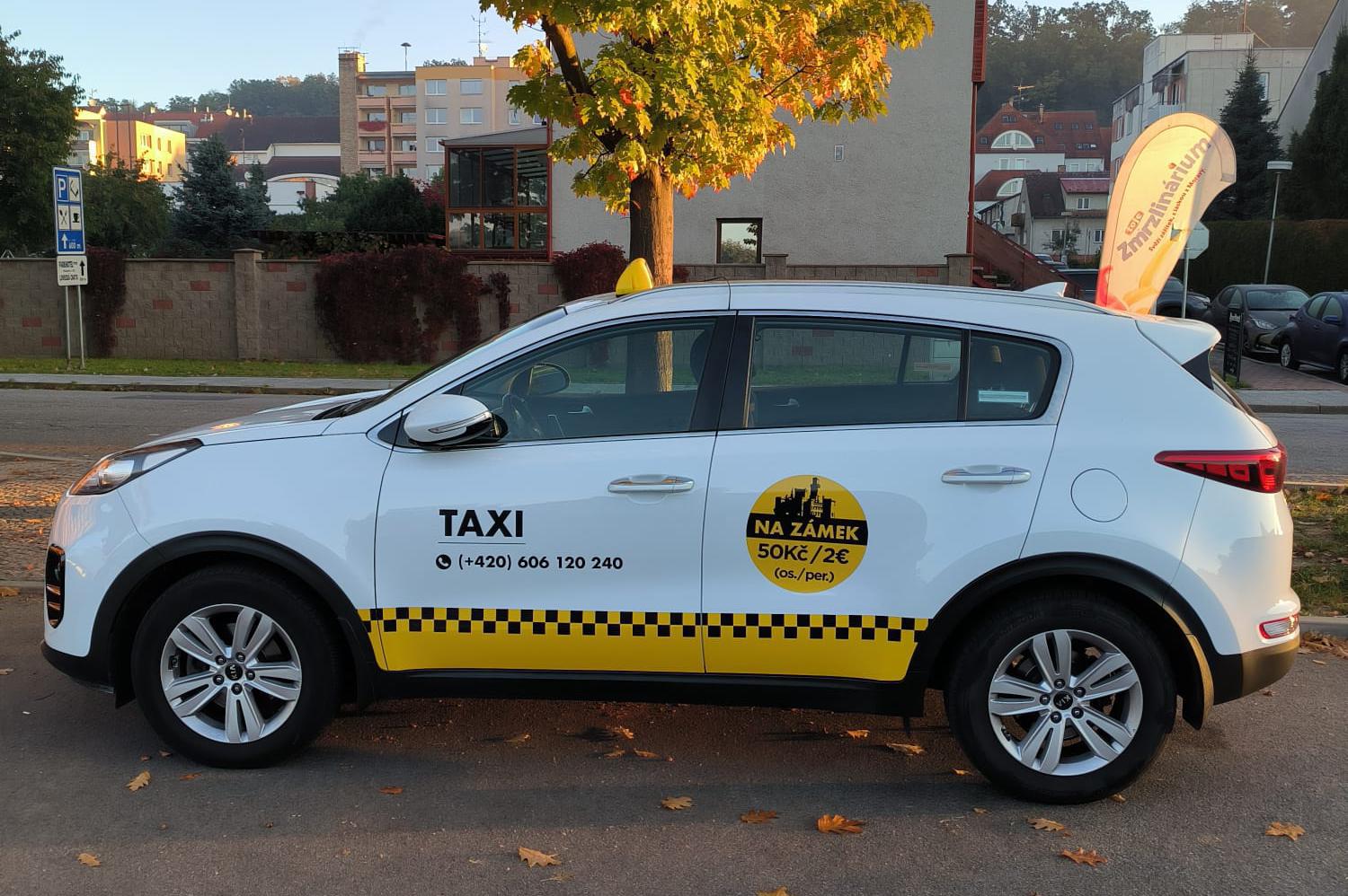 Taxi Hluboká