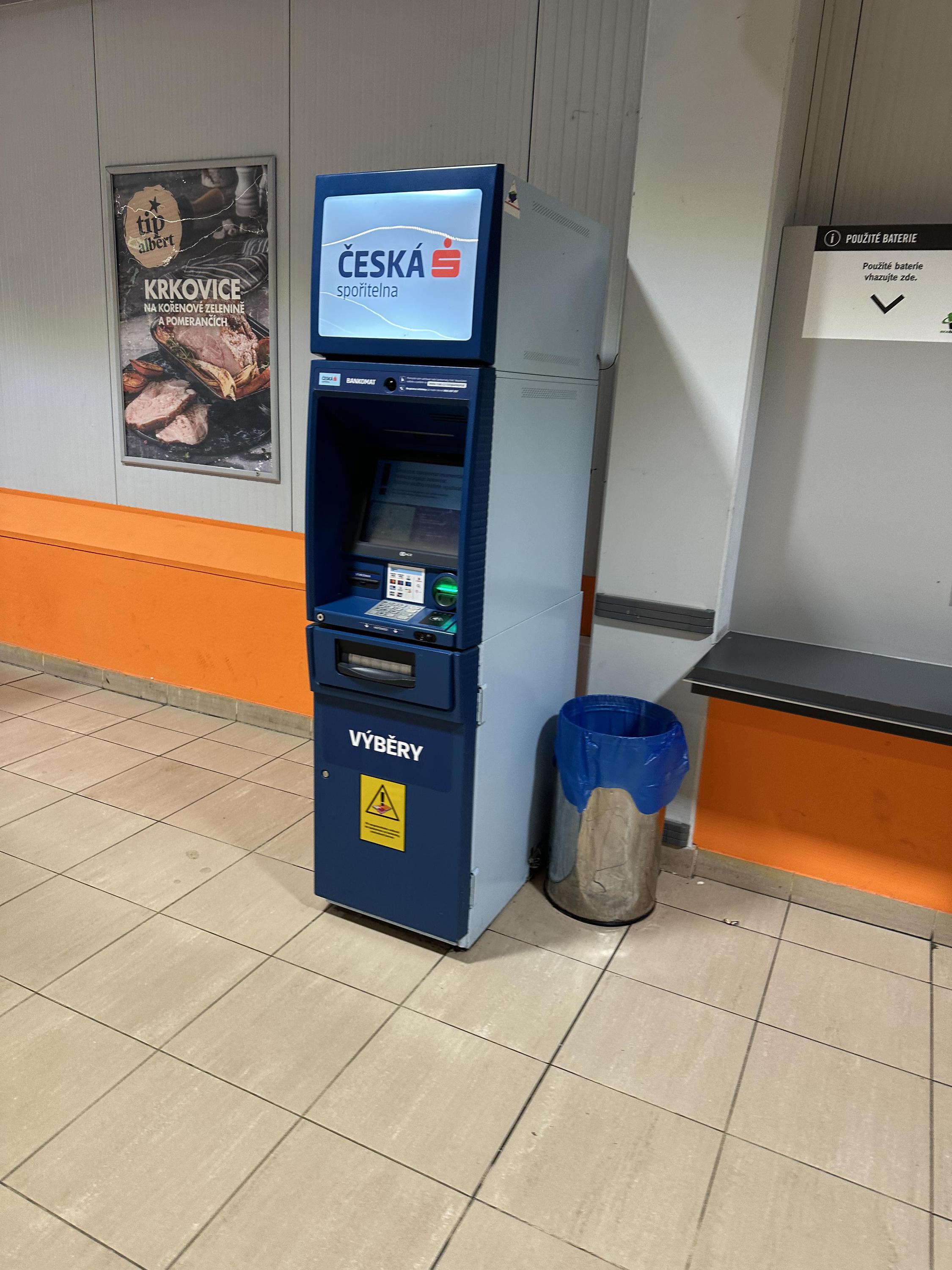Bankomat České spořitelny foto 2
