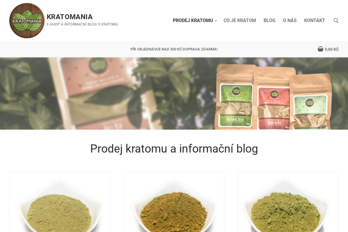 Kratomania.cz foto 1