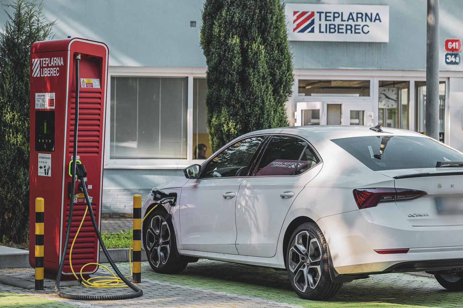 Teplárna Liberec, a. s. -  nabíjecí stanice pro elektromobily