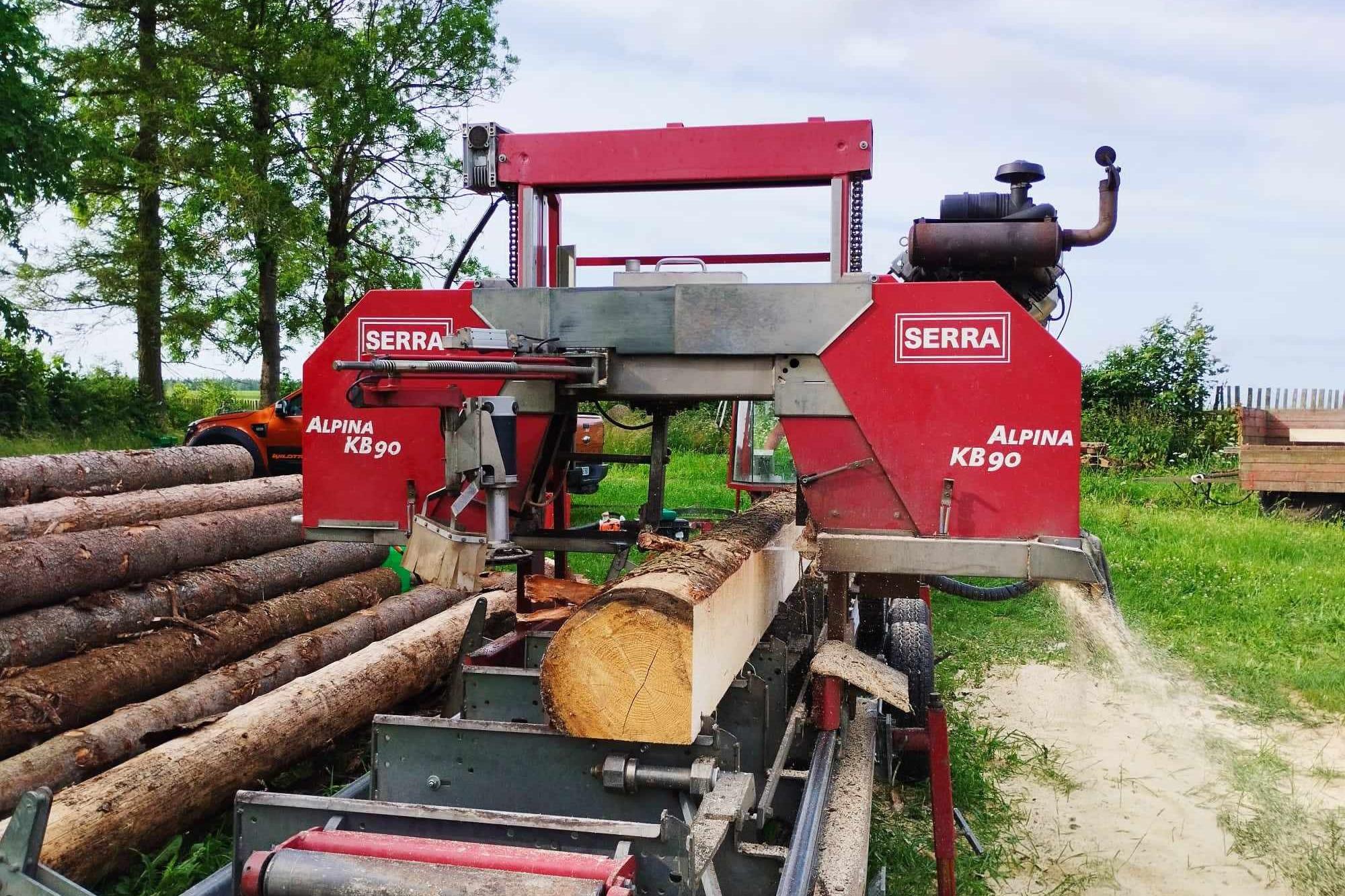 Mobilní pila Sobotka