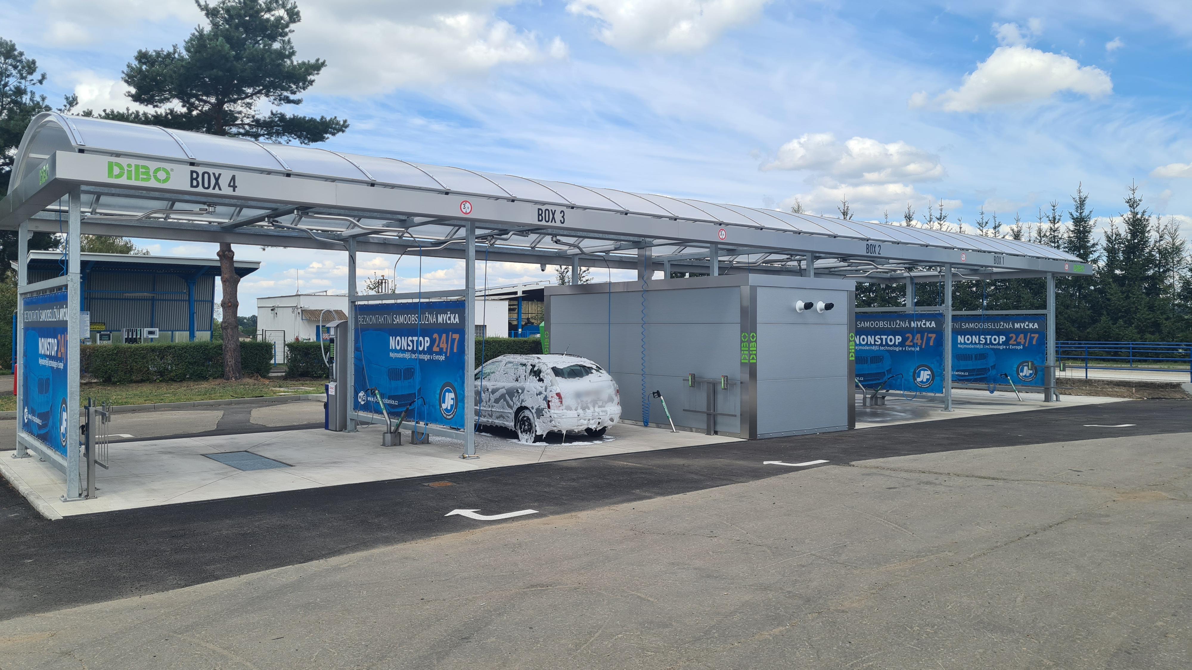 JF čerpací stanice, s.r.o. - automyčka foto 1