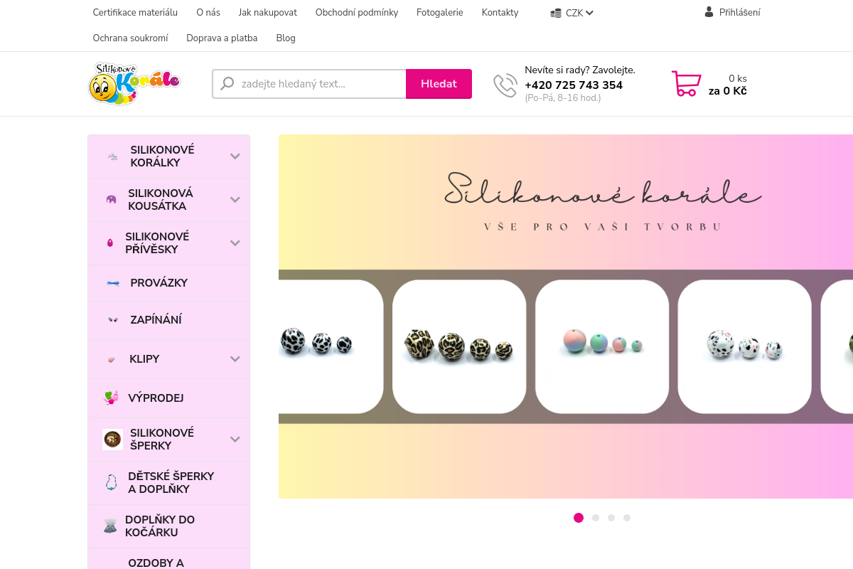 Silikonovekorale.cz