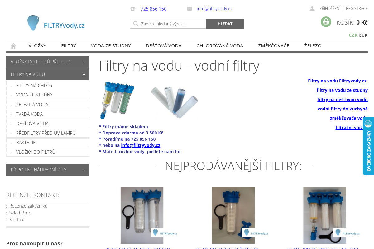 Filtryvody.cz