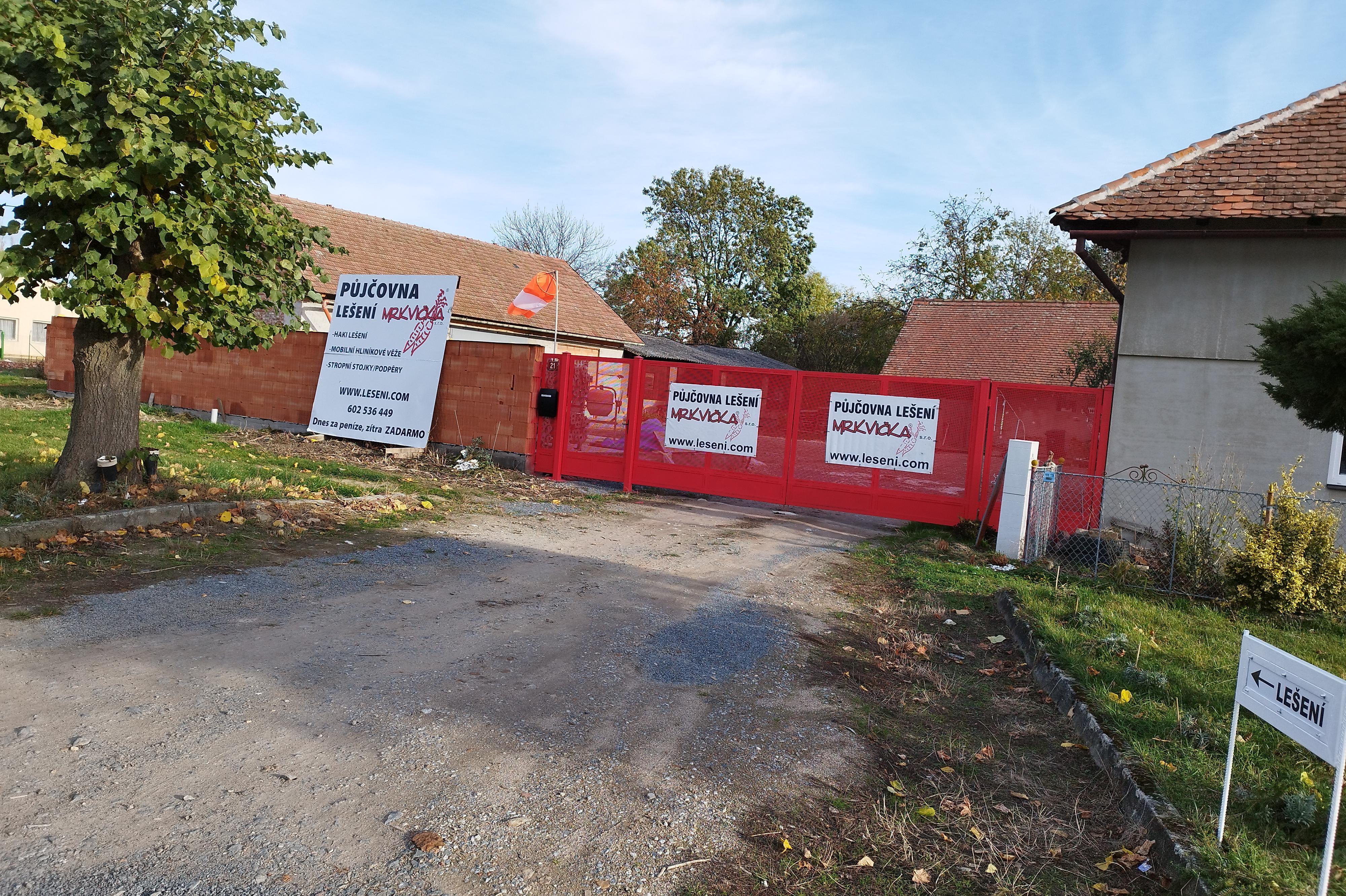 Půjčovna lešení Mrkvička