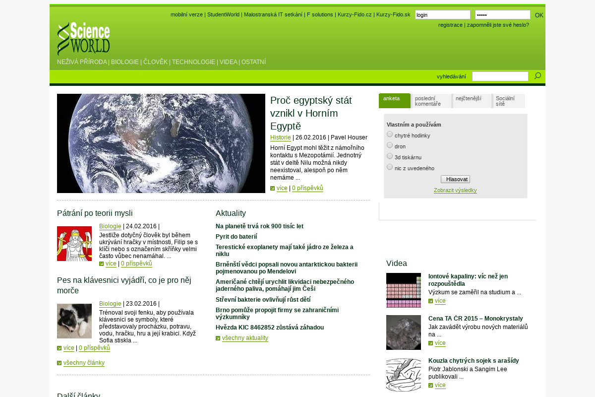 Scienceworld.cz