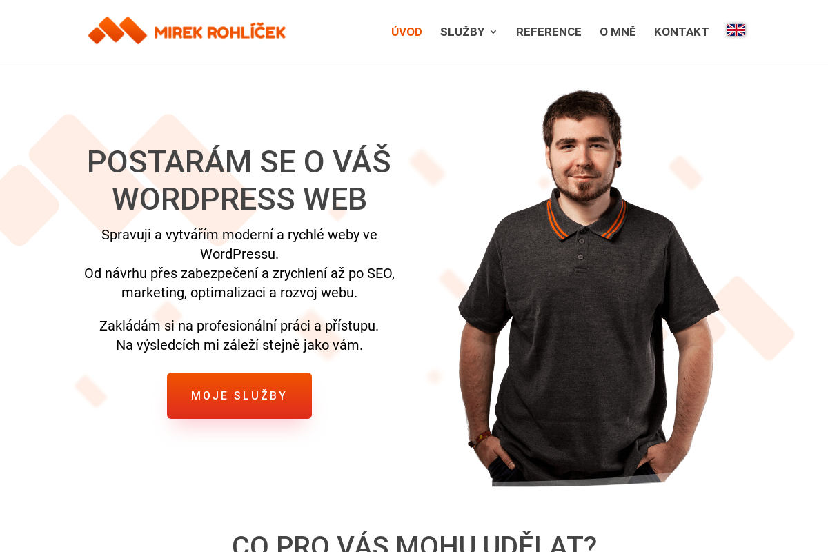 Miroslav Rohlíček - tvorba www stránek