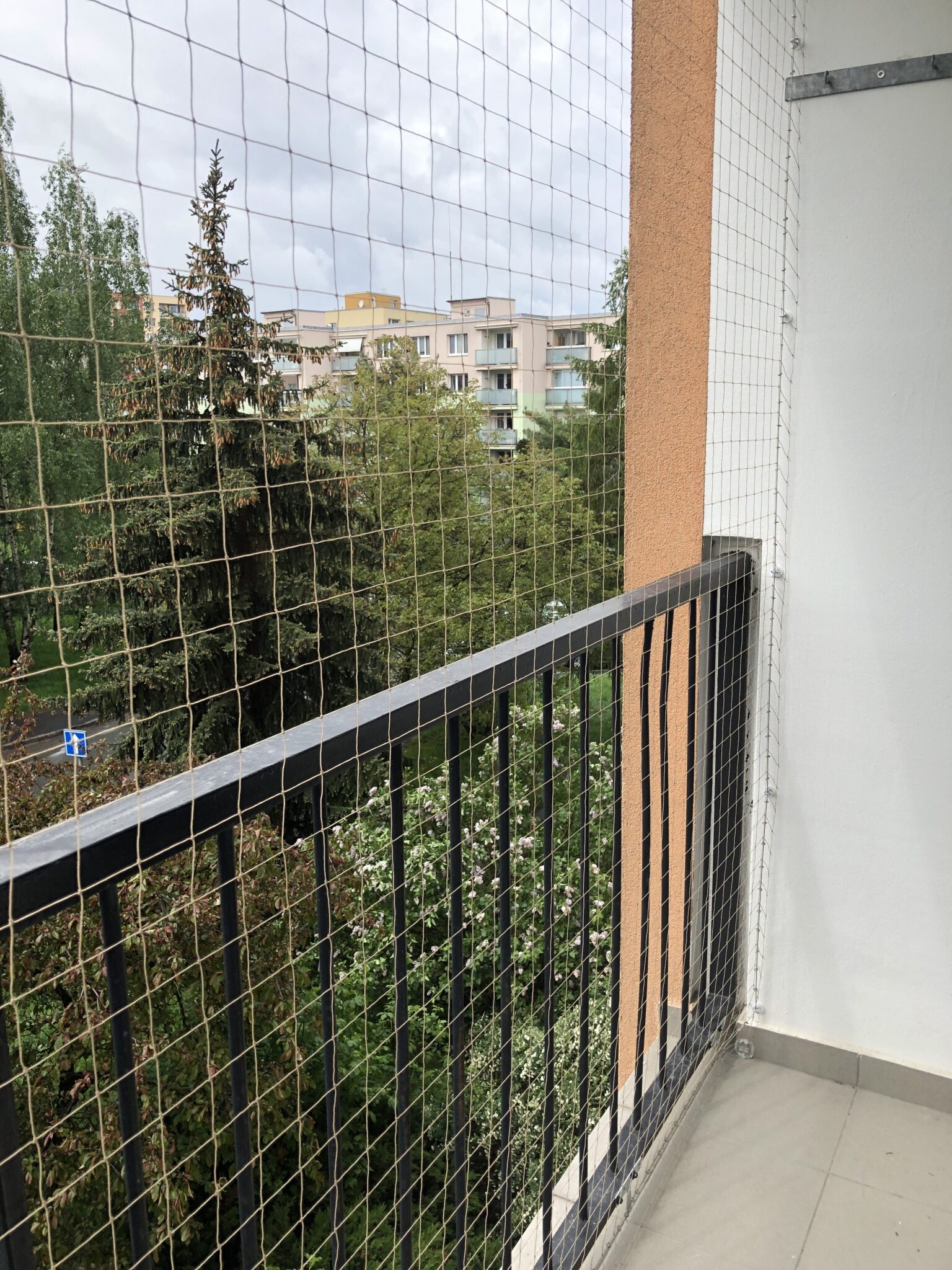 Sítě pro kočky - instalace