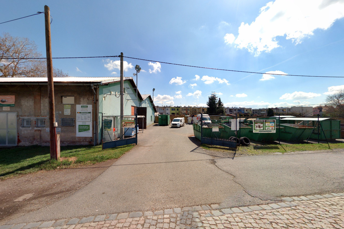 Sběrný dvůr města Chropyně