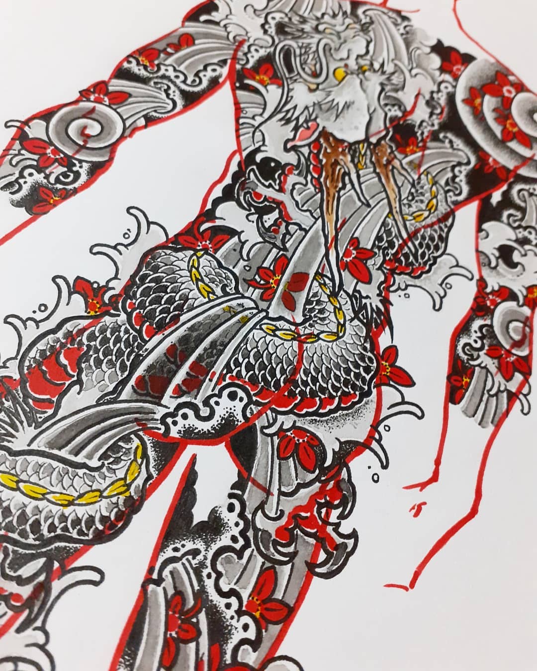 Japonské tetování Ostrava - Charlie Doležal foto 4