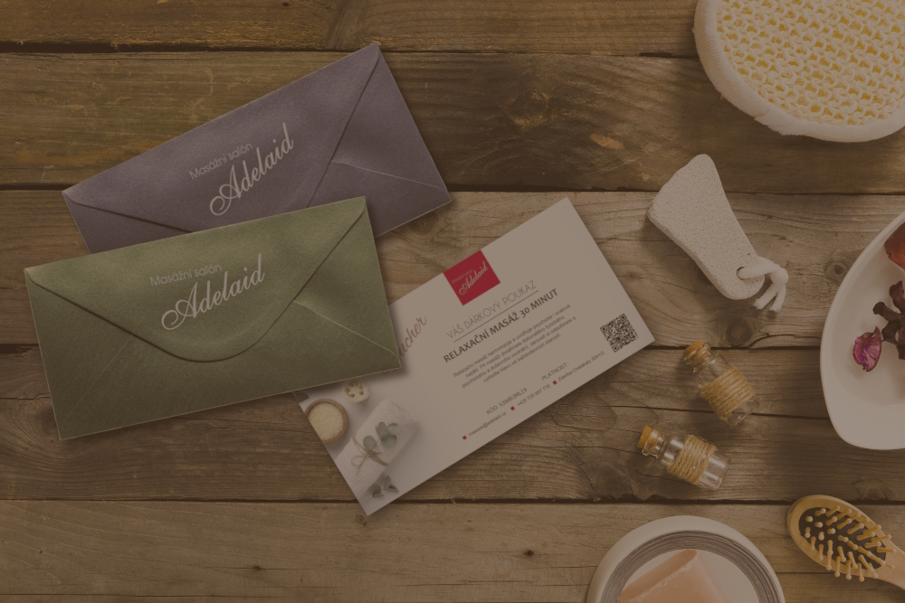 Dárkový poukaz na masáž dle vlastního výběru