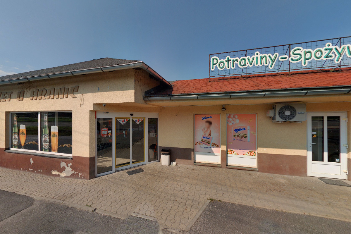 Supermarket u hranic