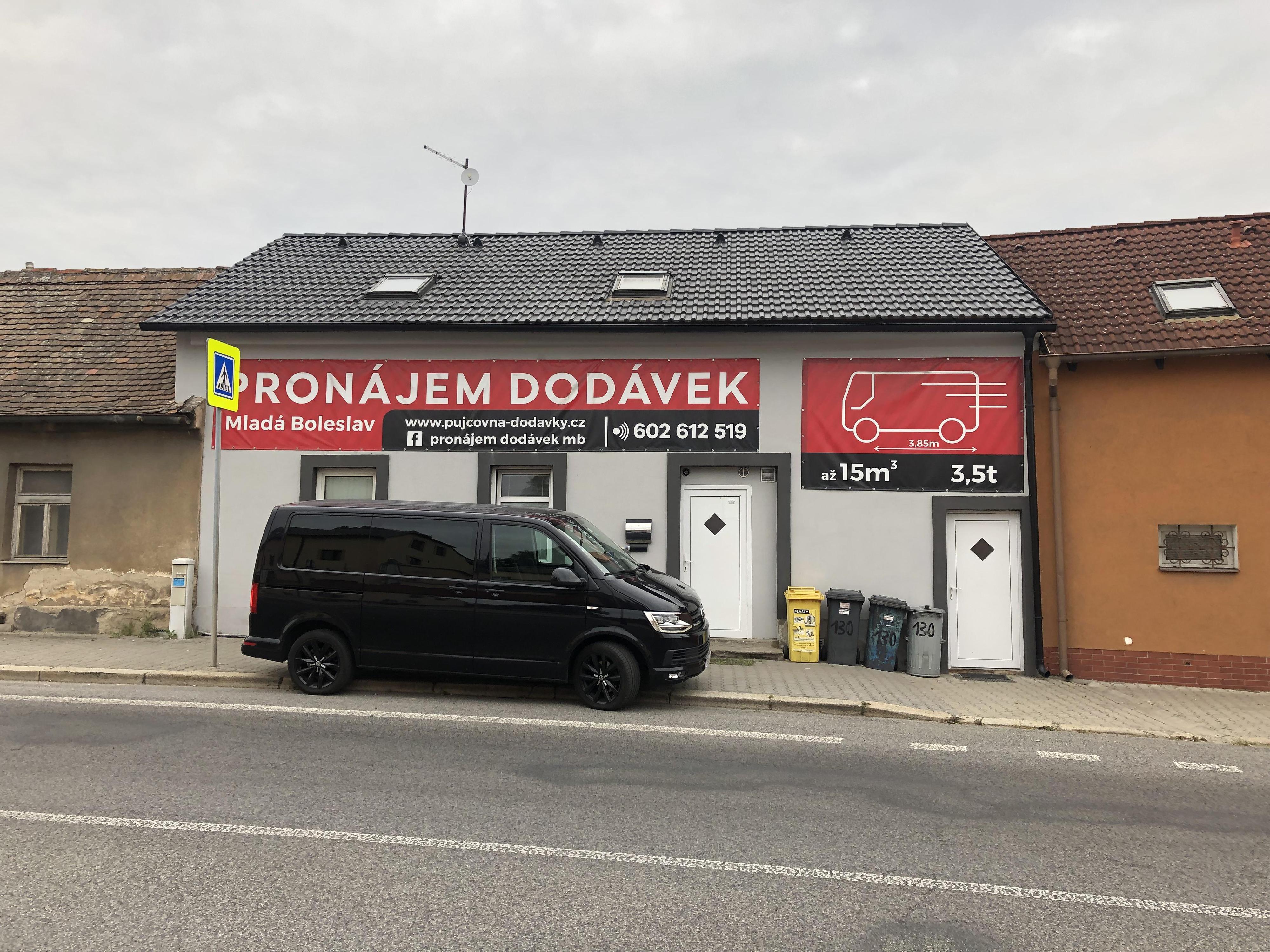 Půjčovna dodávek Mladá Boleslav
