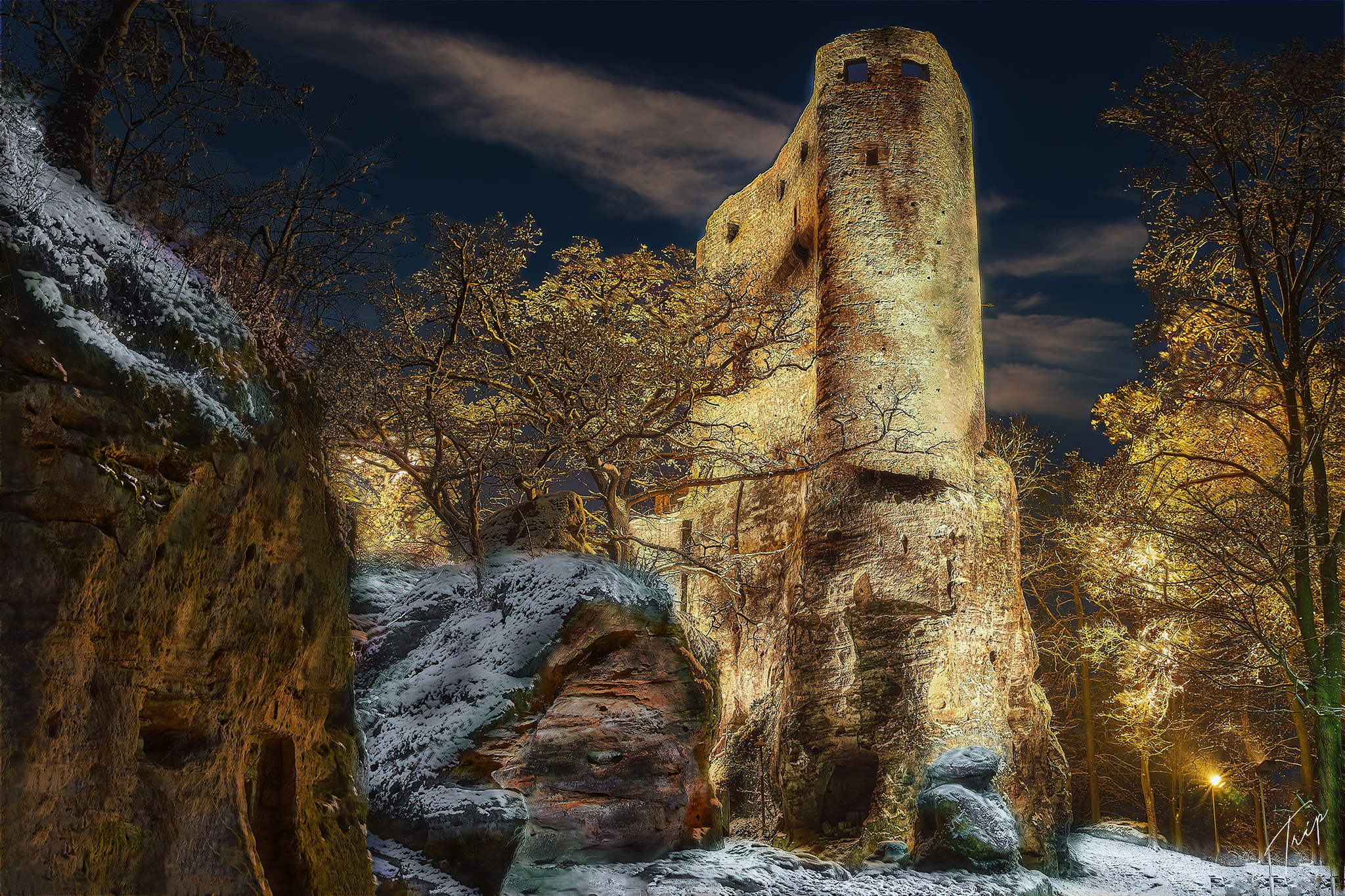 Zřícenina hradu Valečov