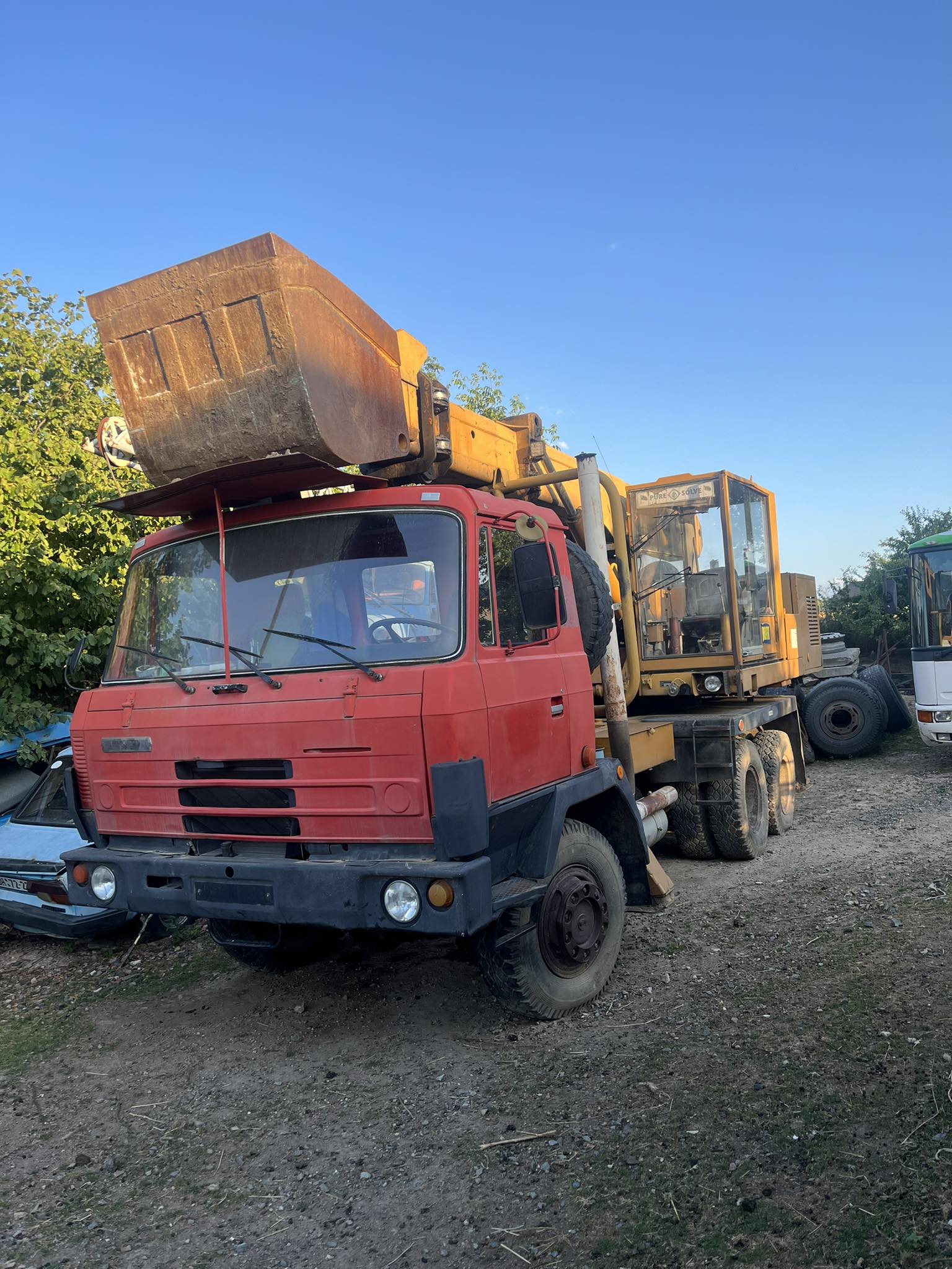 Zemní a výkopové práce rypadlem Kubota