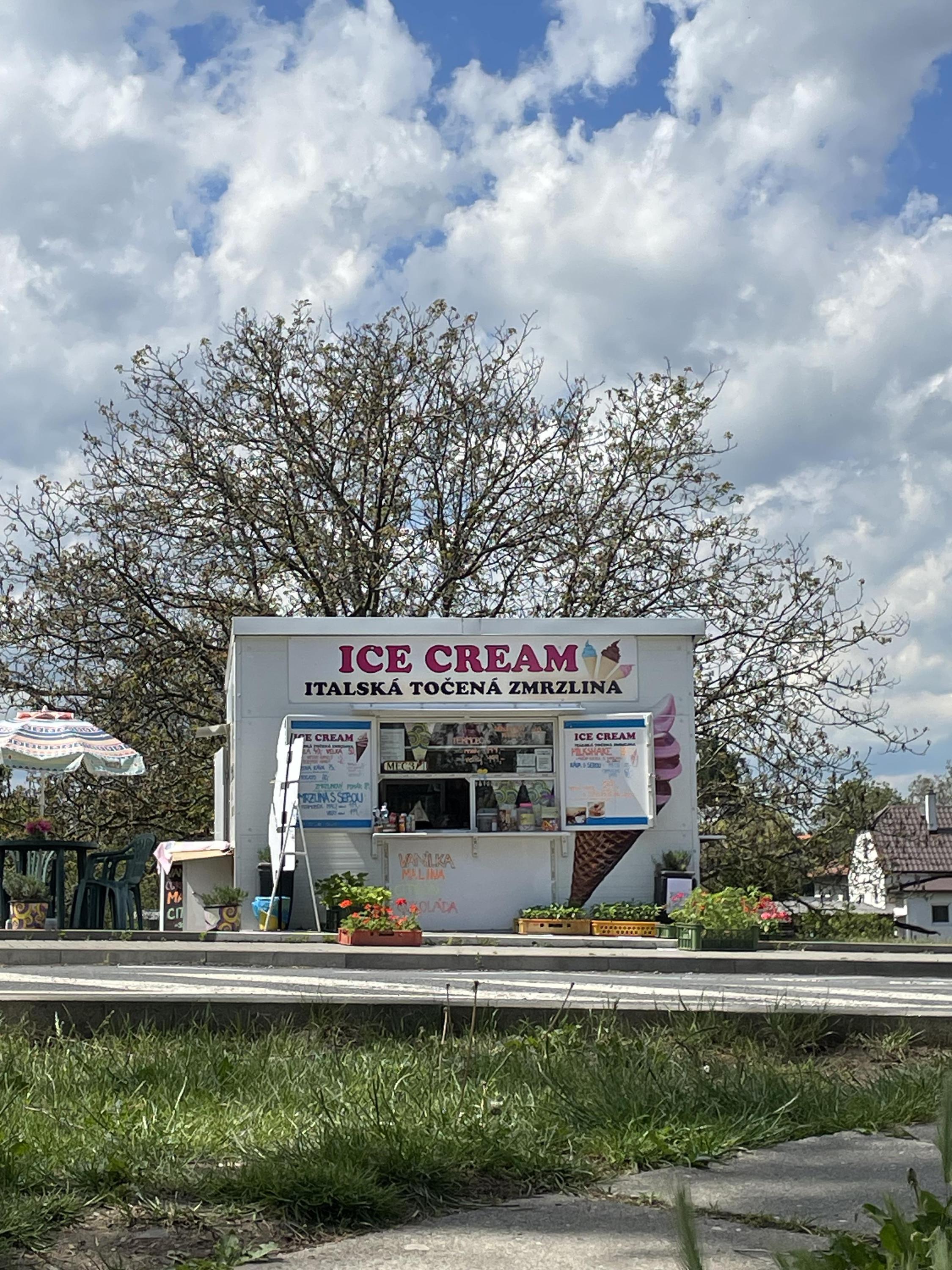 Italská točená zmrzlina foto 2