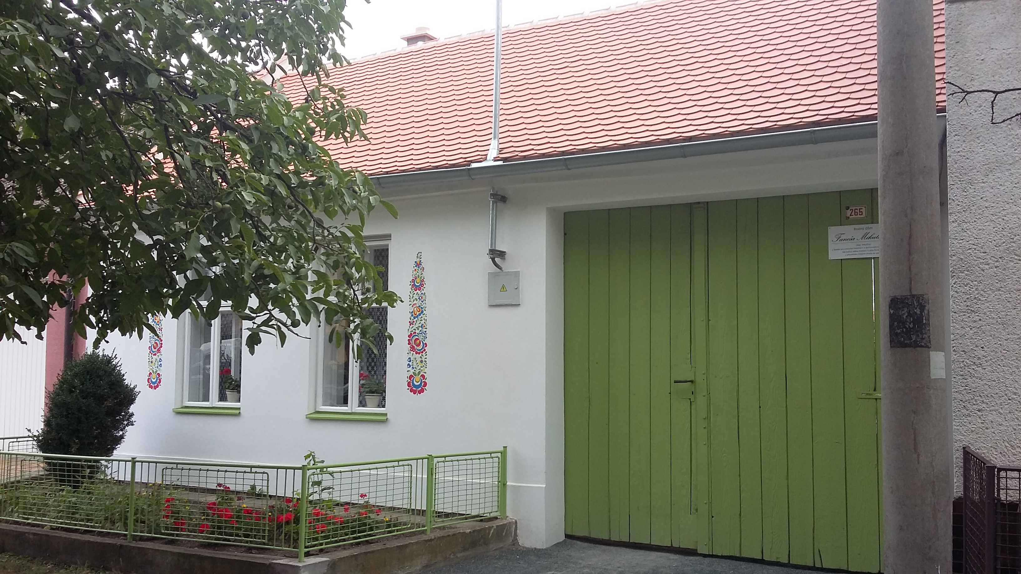 Chalupa - rodný dům Fanoša Mikuleckého