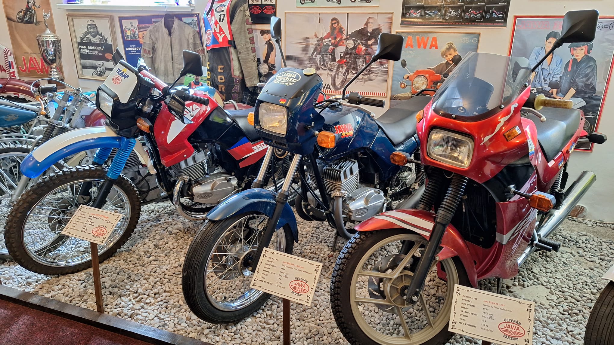 Muzeum historických motocyklů JAWA foto 2
