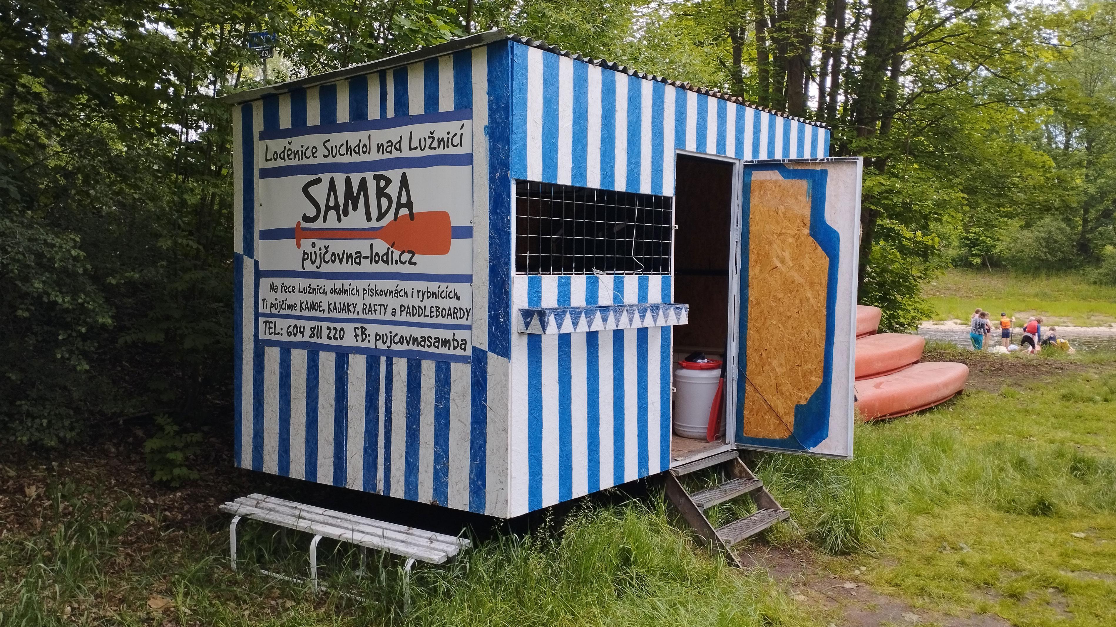 Půjčovna lodí Samba, s.r.o.
