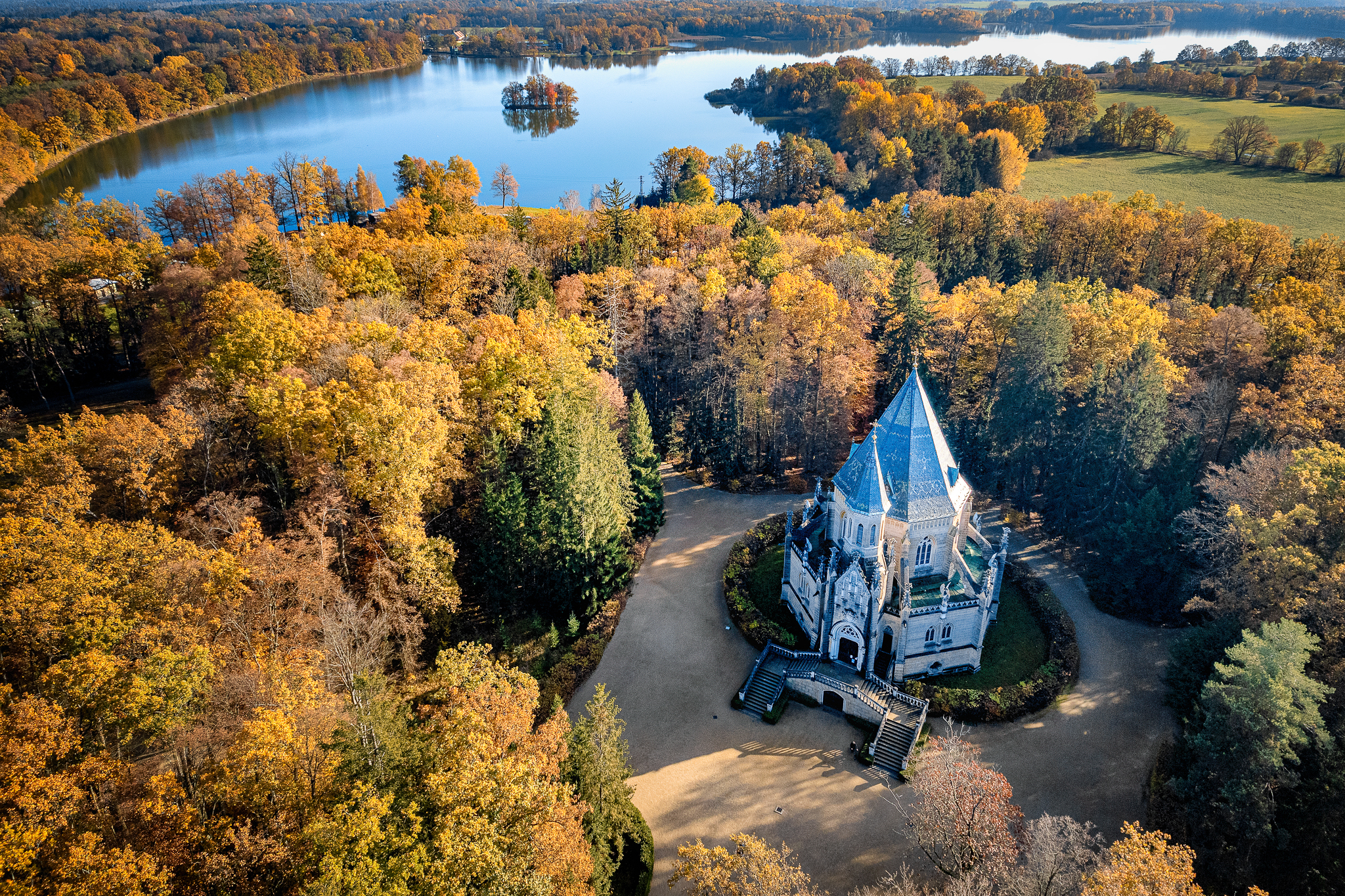 Schwarzenberská hrobka Domanín foto 4