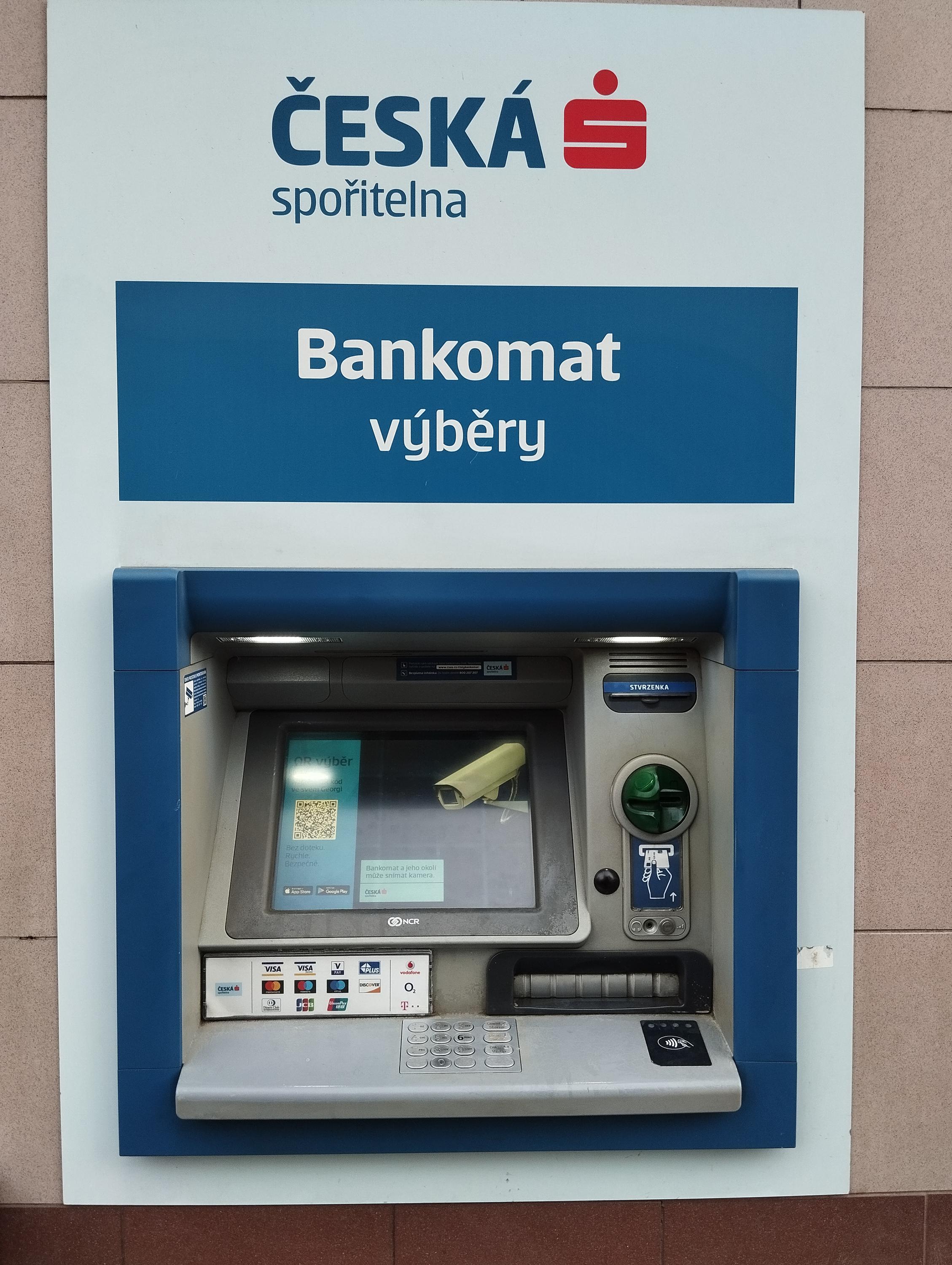 Bankomat České spořitelny foto 2