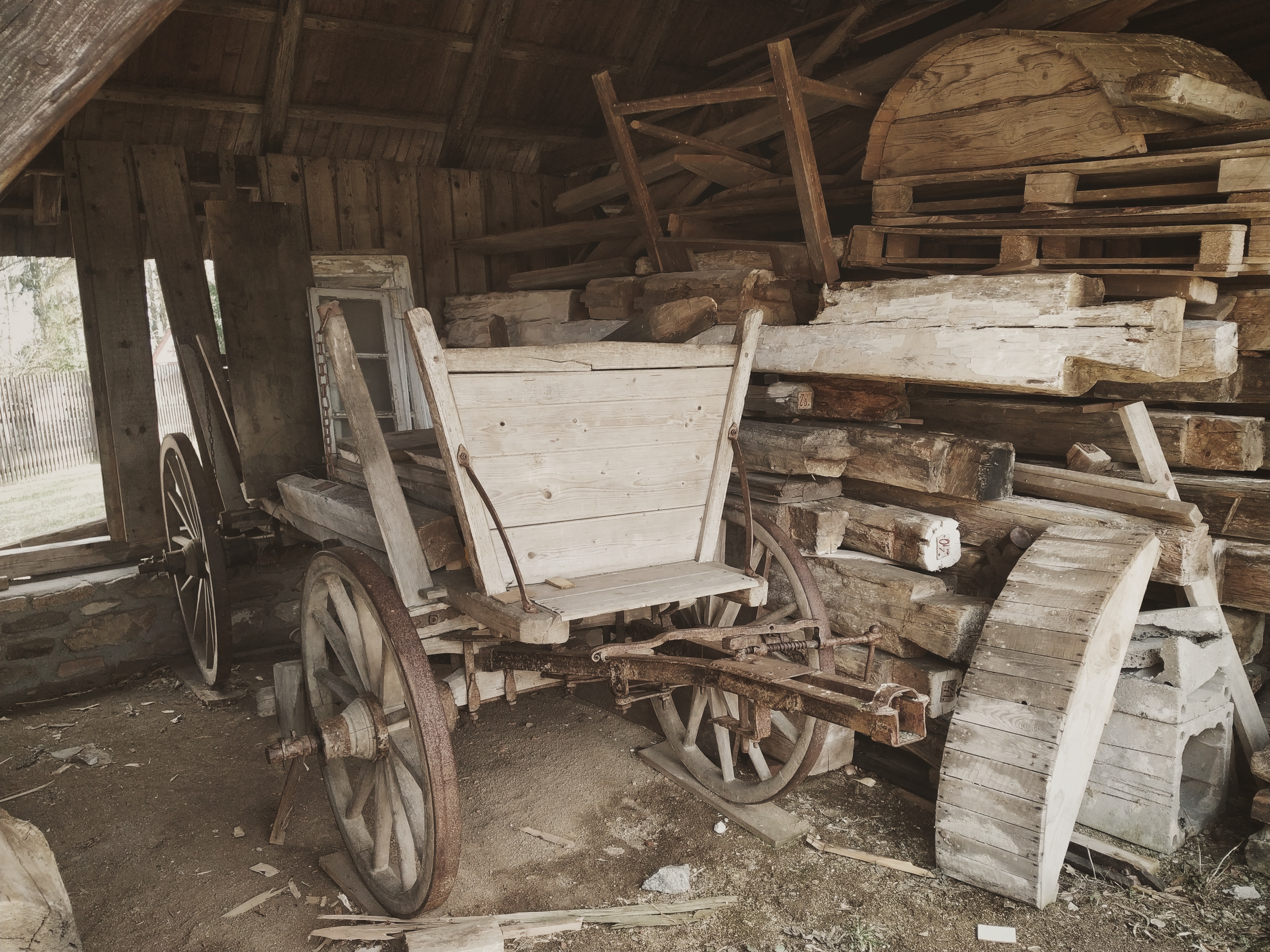 Expozice lidové architektury v Chanovicích