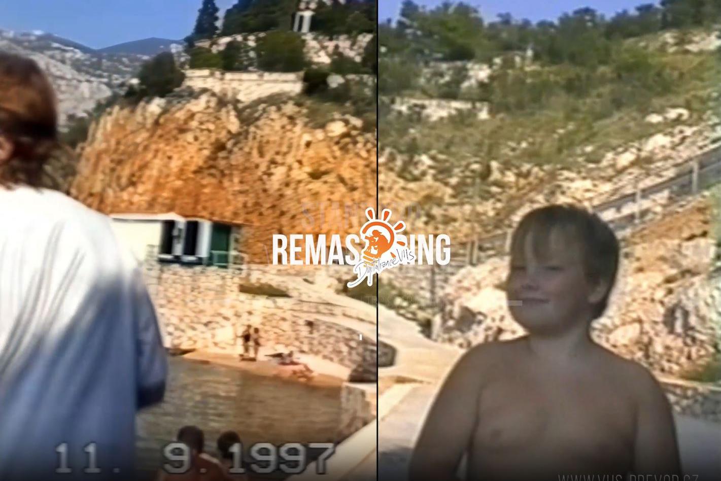 Remastering videa pomocí umělé inteligence