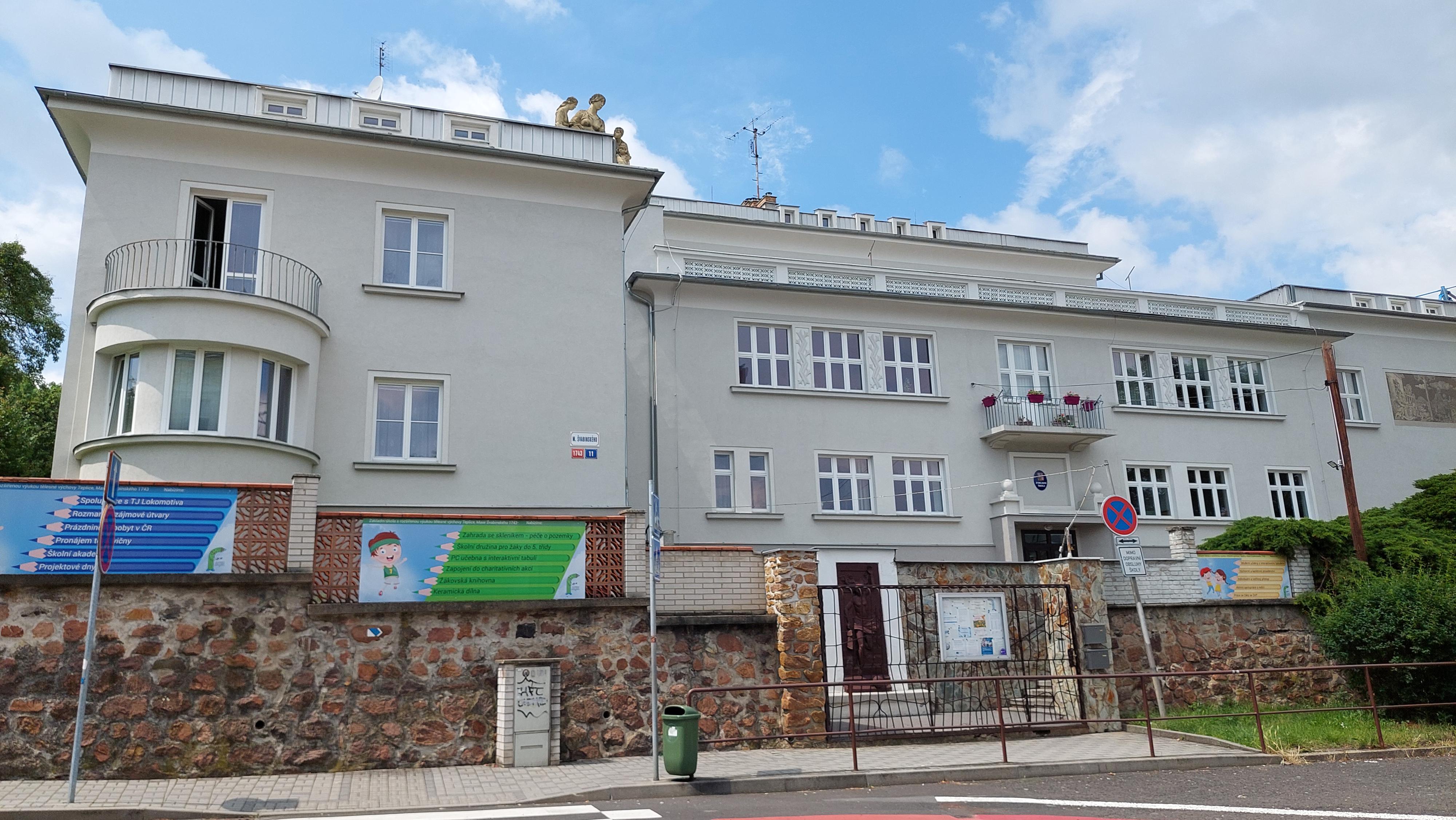 ZŠ s rozšířenou výukou tělesné výchovy, Teplice, Maxe Švabinského foto 3