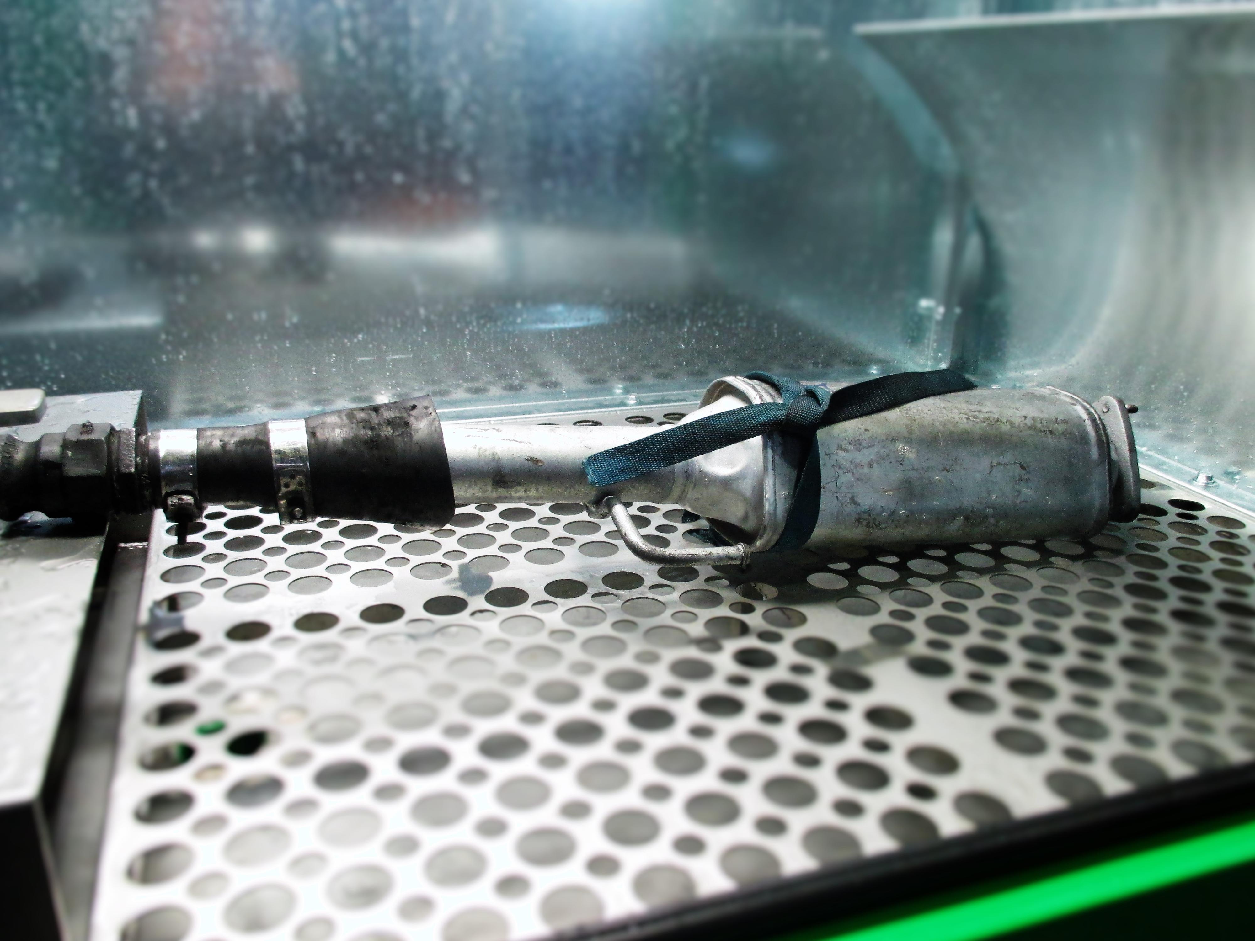 Čištění DPF všech druhů částicových filtrů