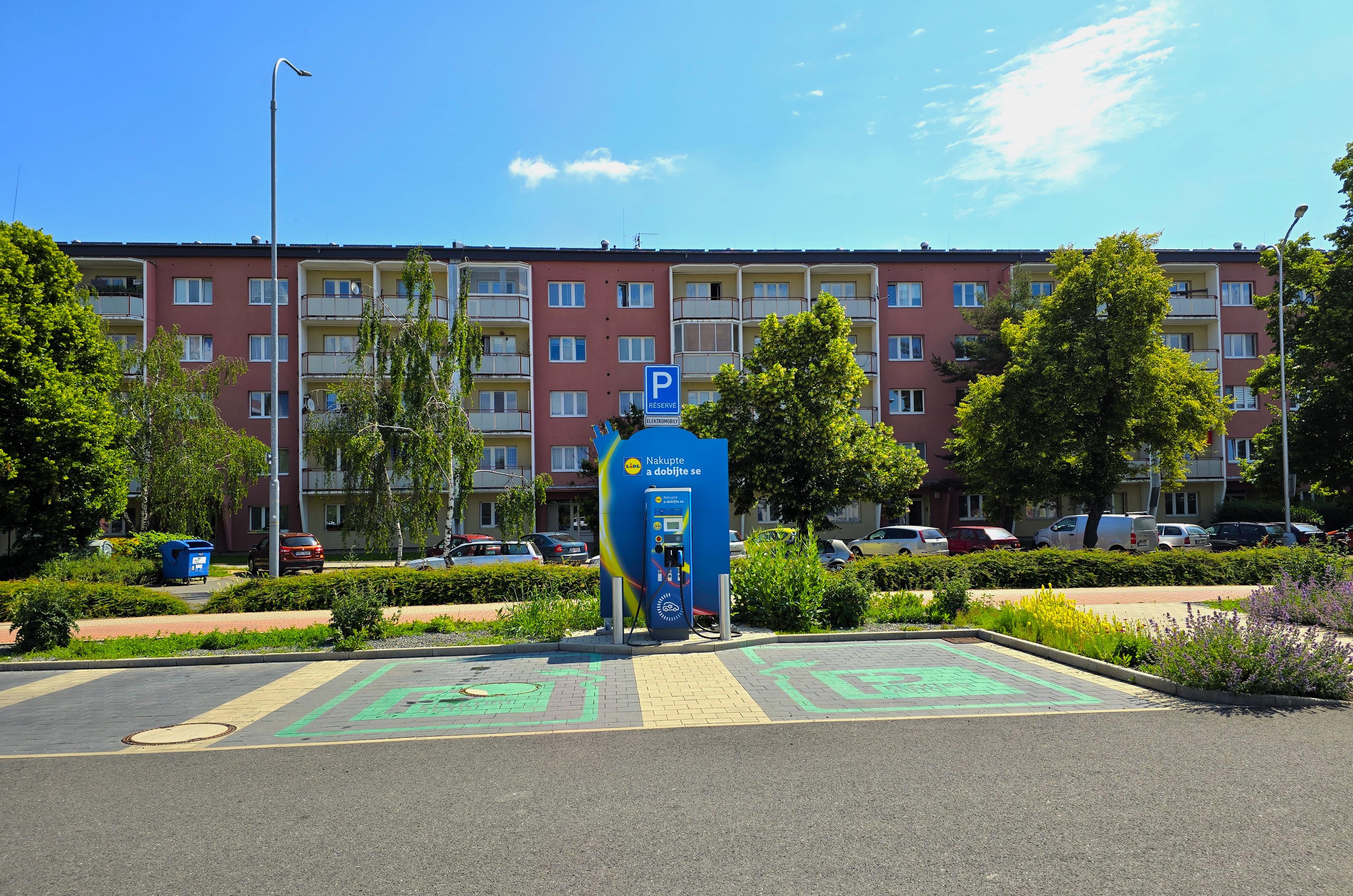 Nabíjecí stanice Lidl foto 2