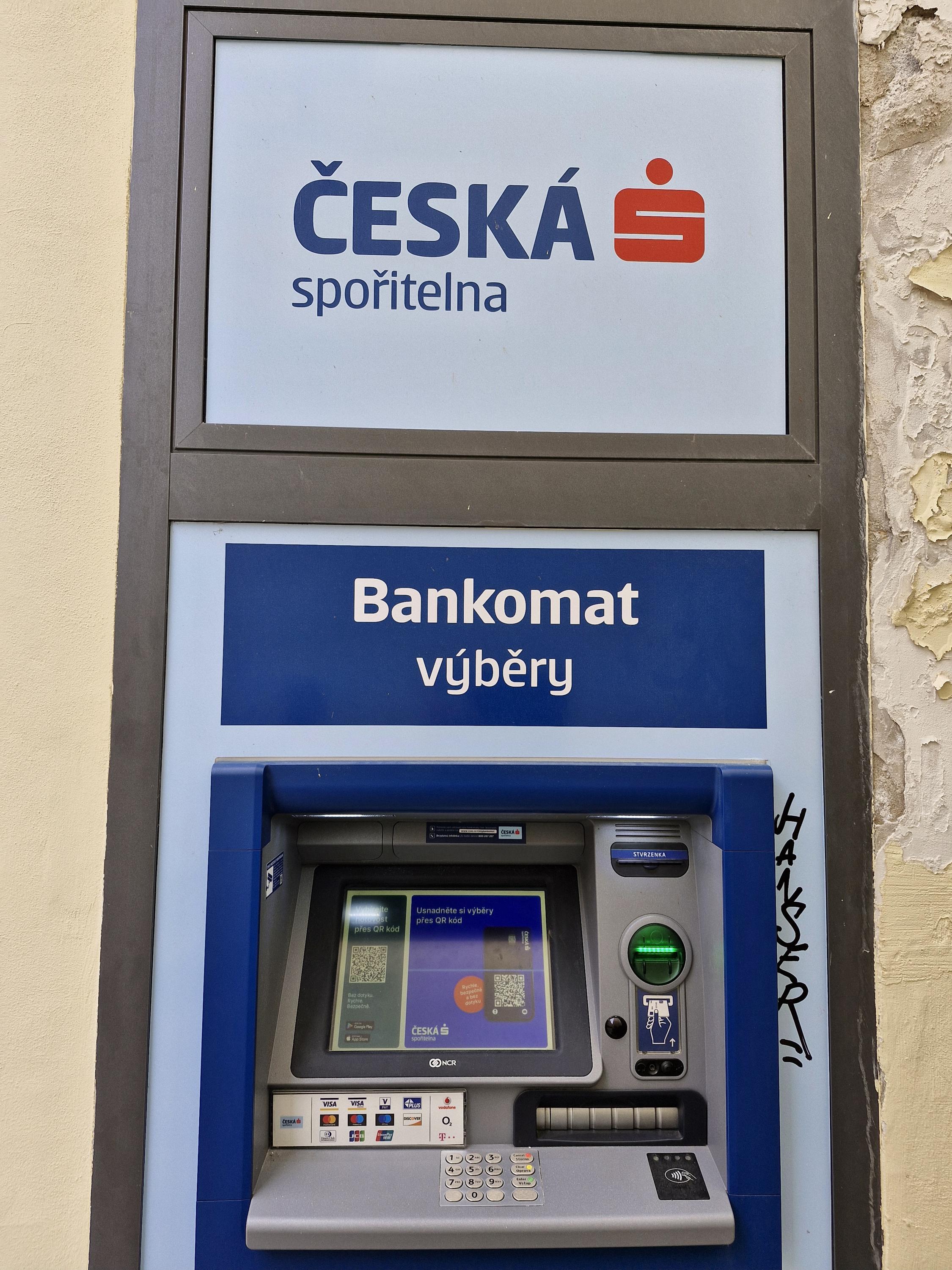 Bankomat České spořitelny foto 2