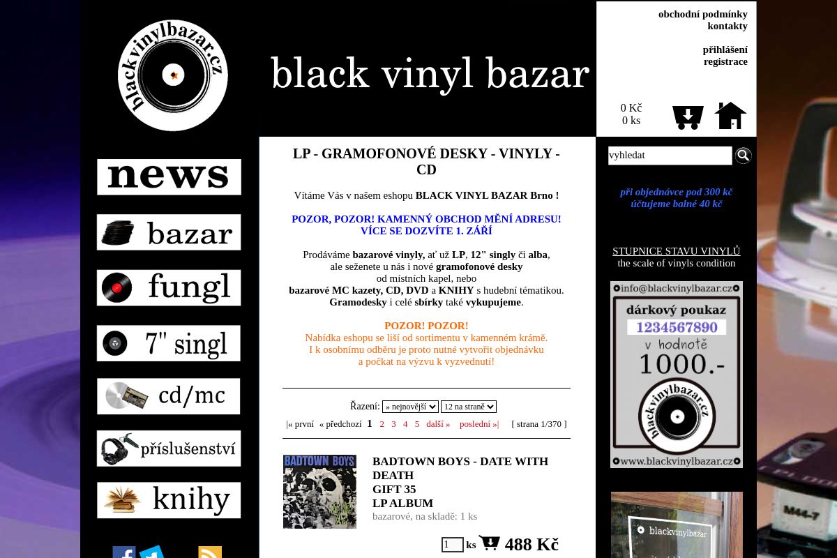 Blackvinylbazar.cz
