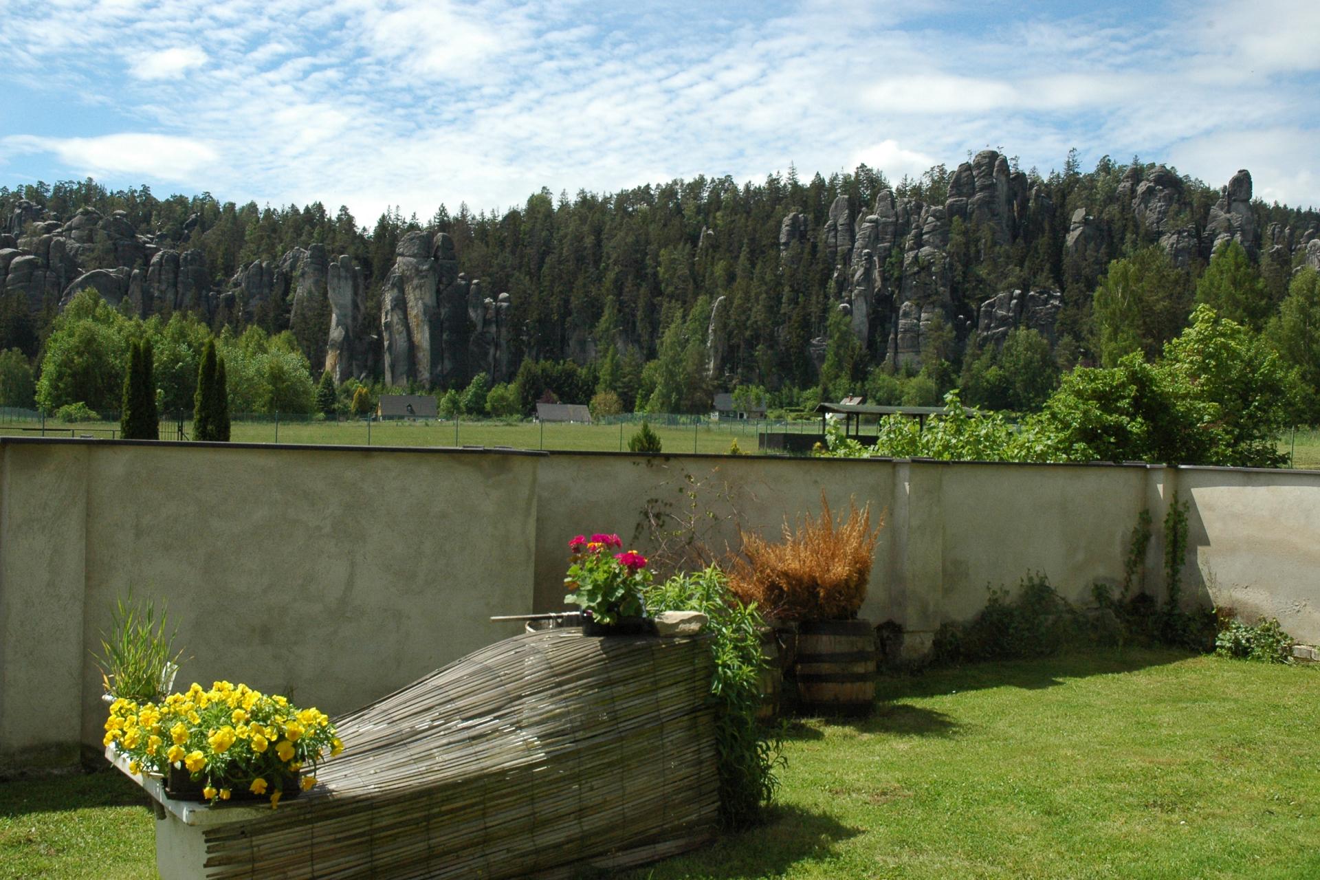 Adršpach ubytování - Skalní vyhlídka foto 5