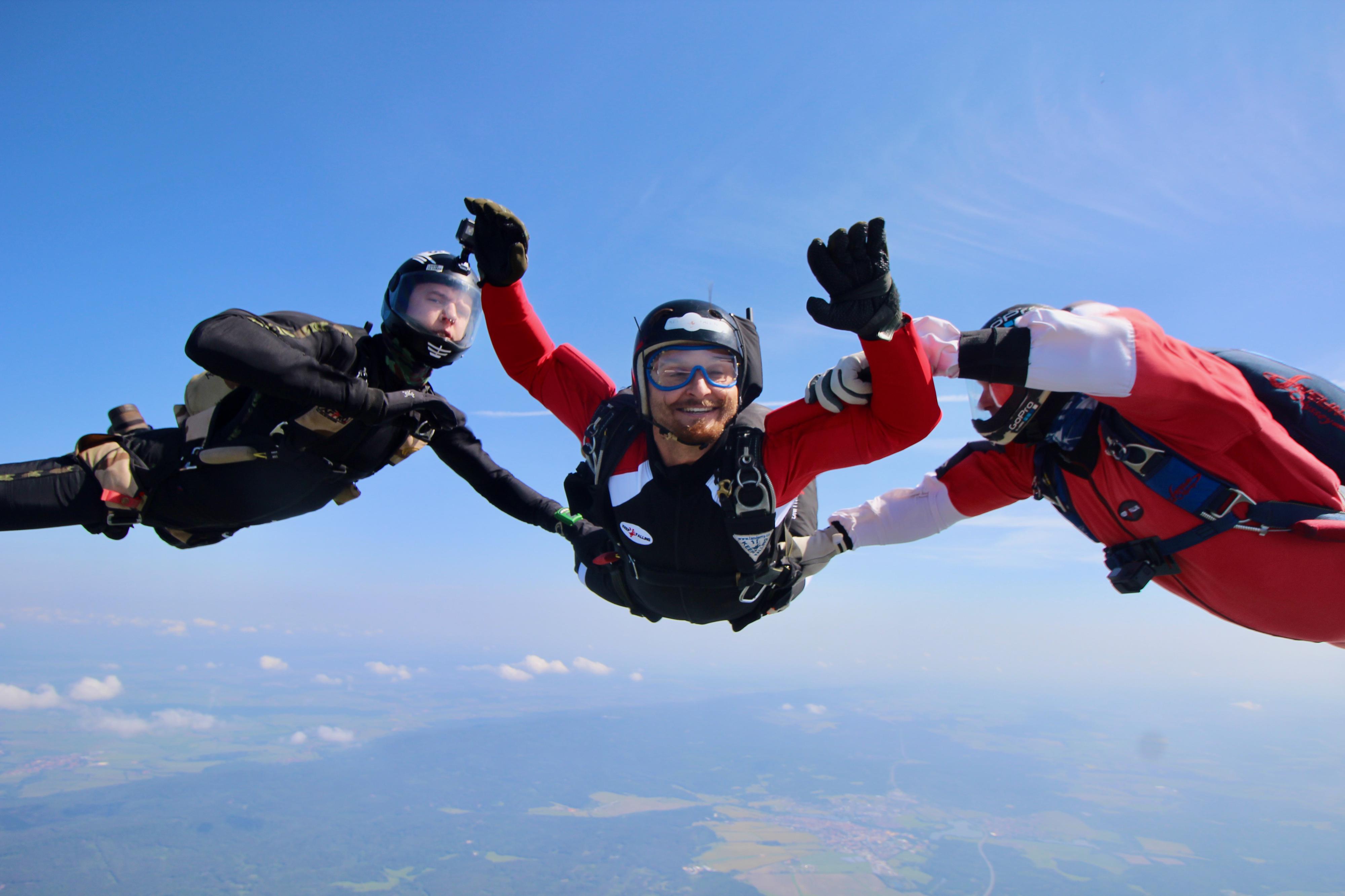 Tandemové seskoky DangerLive foto 4