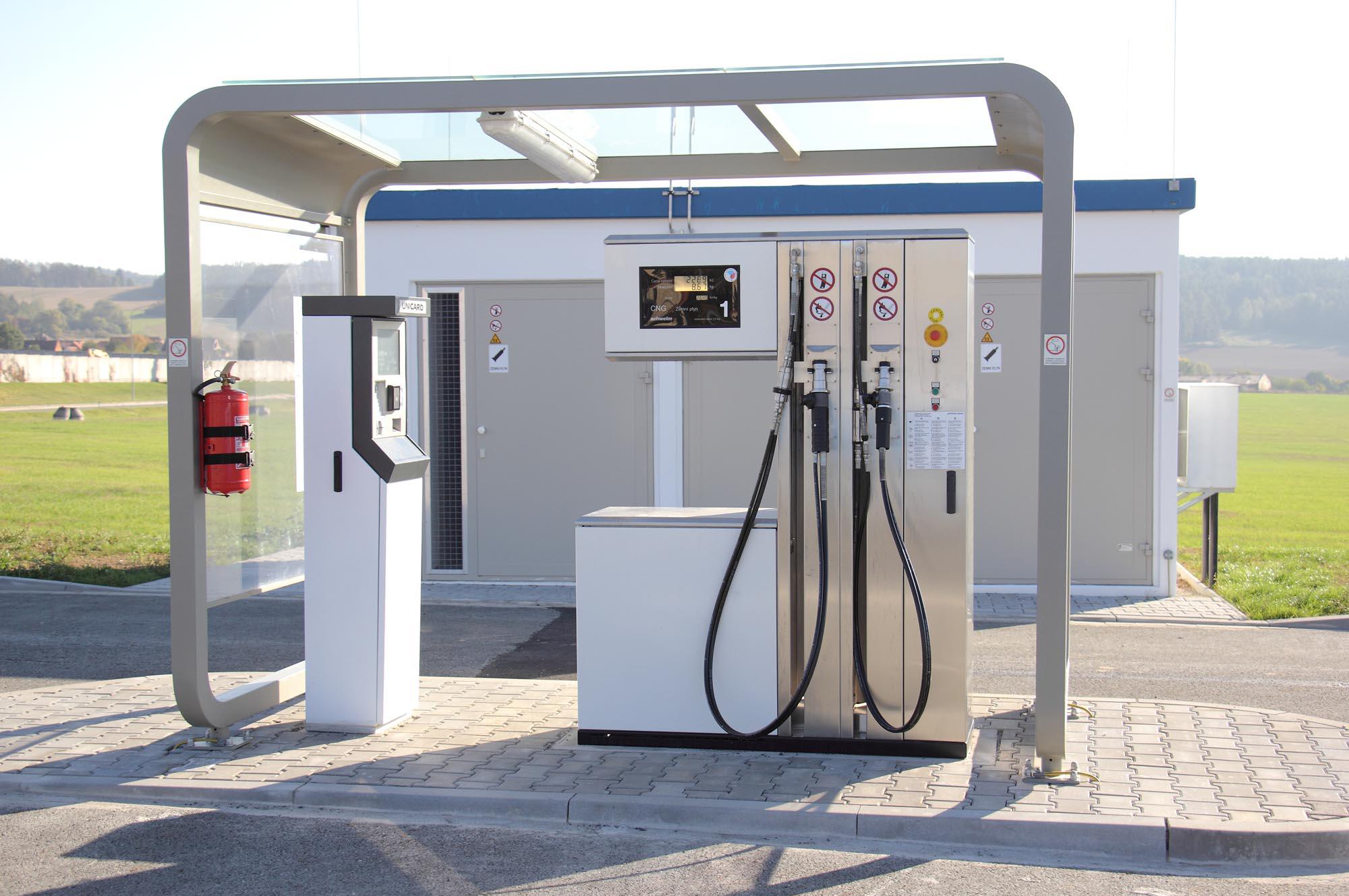 APB - Plzeň - plnicí stanice CNG