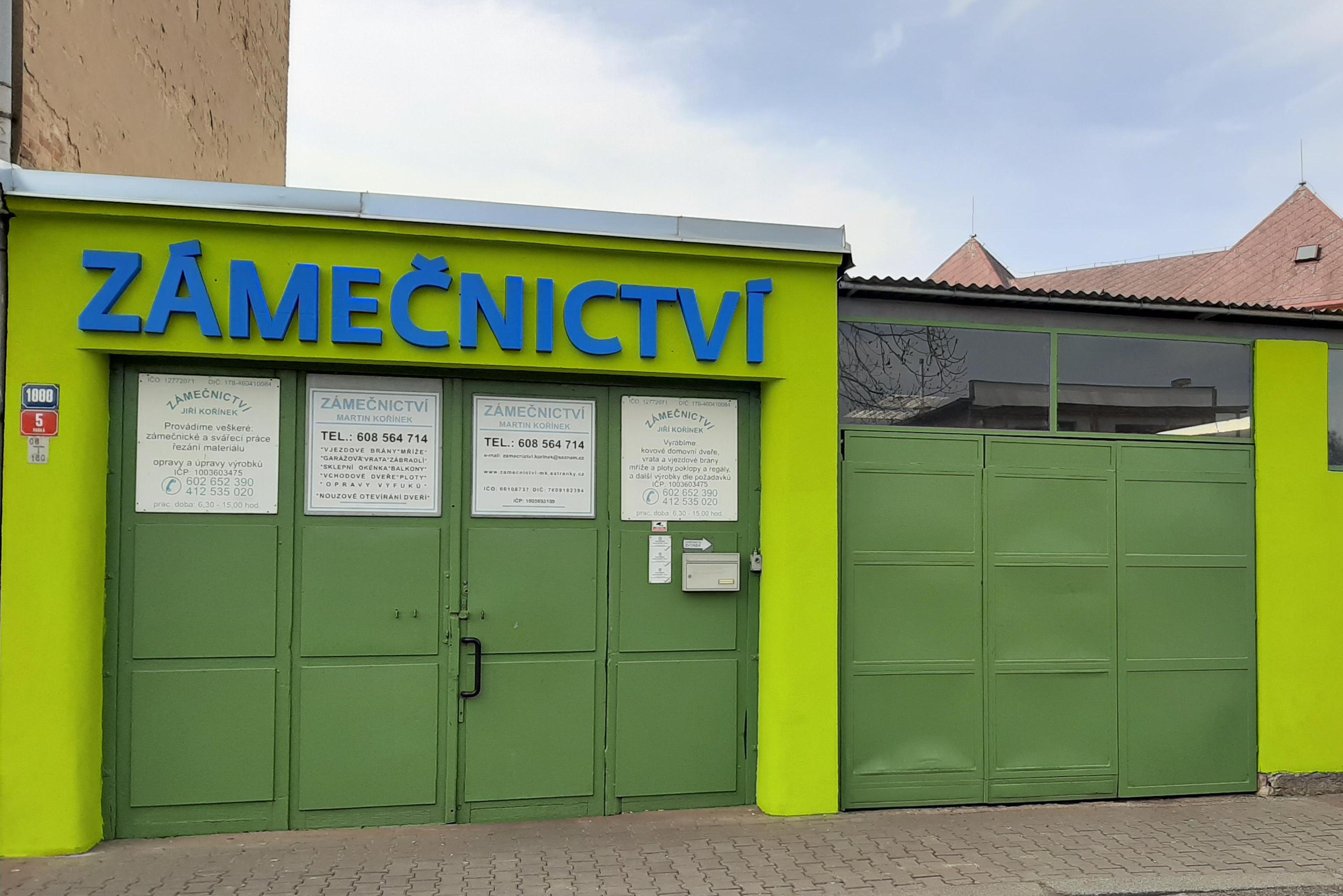 Zámečnictví - Kovovýroba Martin Kořínek