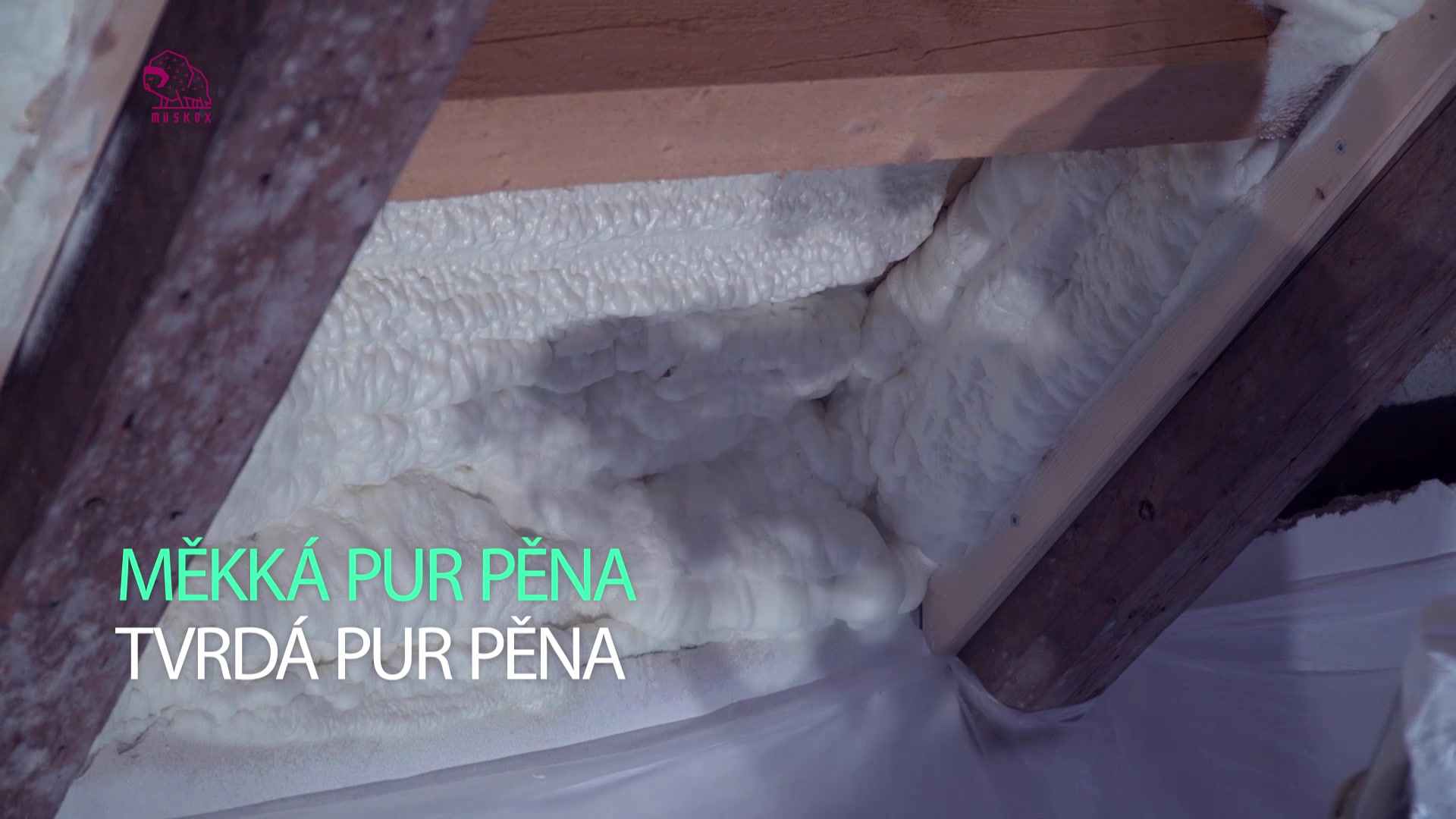 Stříkaná izolace / Muskox s.r.o. foto 2 (náhled videa)