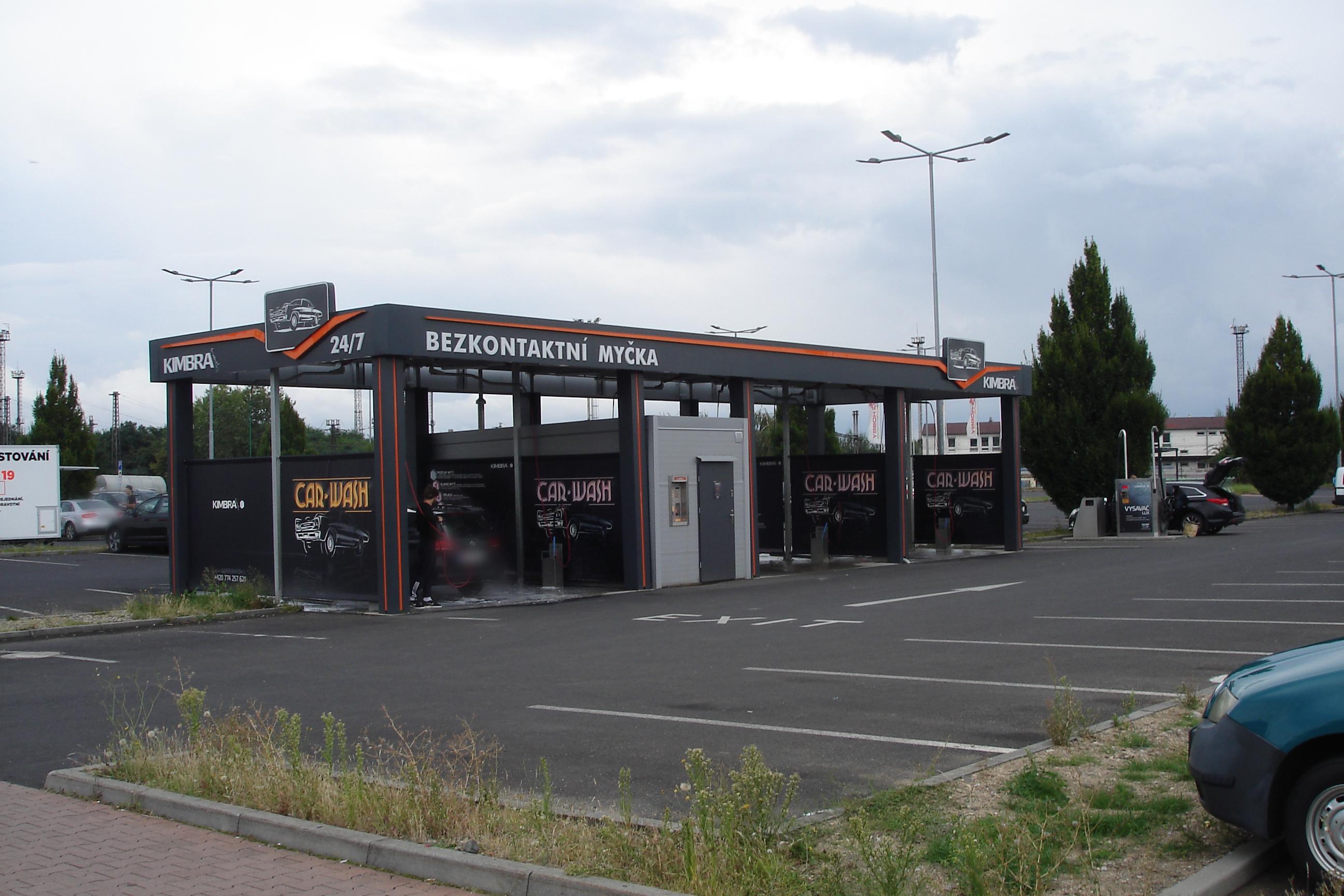 Samoobslužná bezkontaktní myčka Kimbra