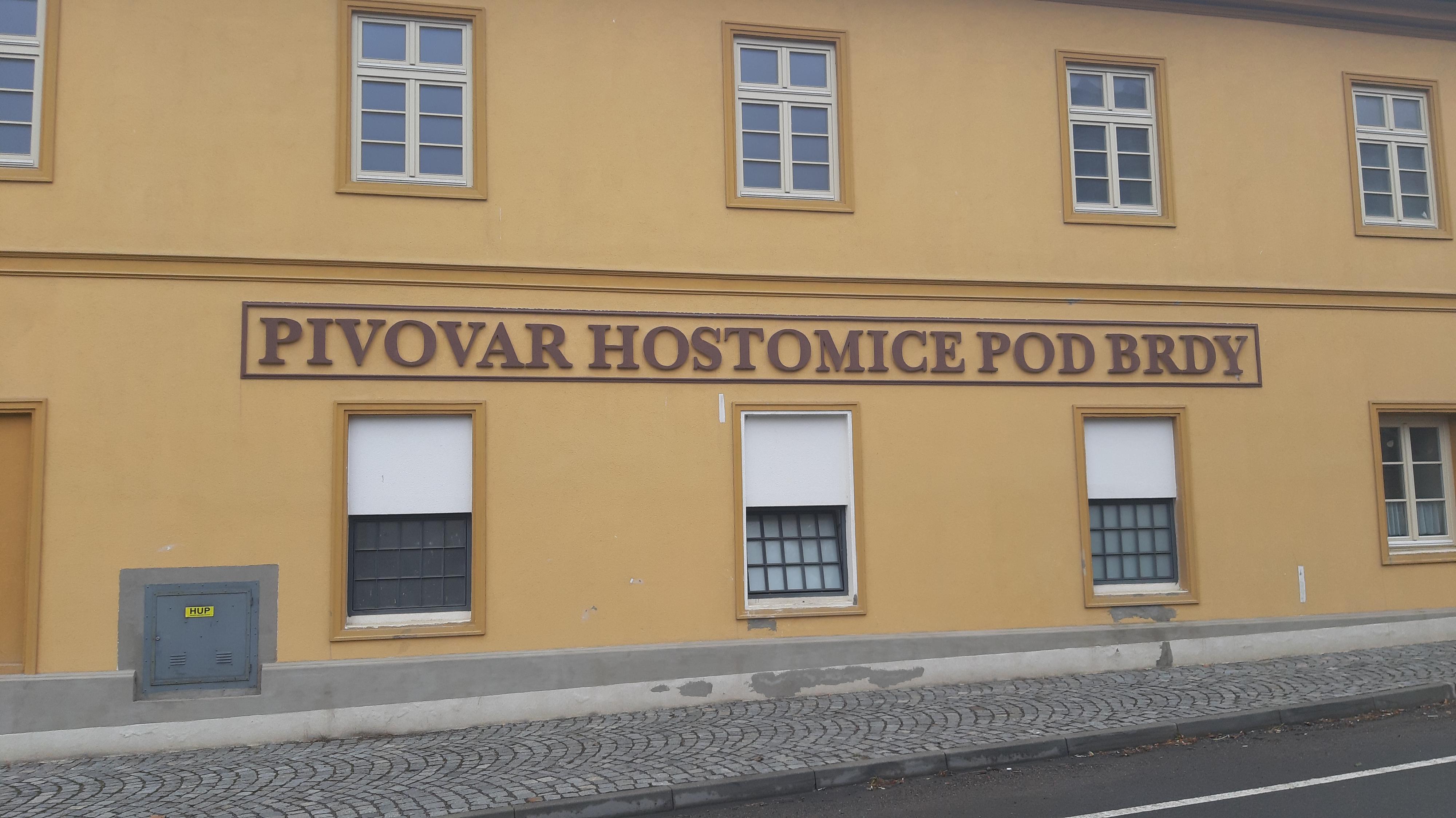 Nalévárna Pivovaru Hostomice